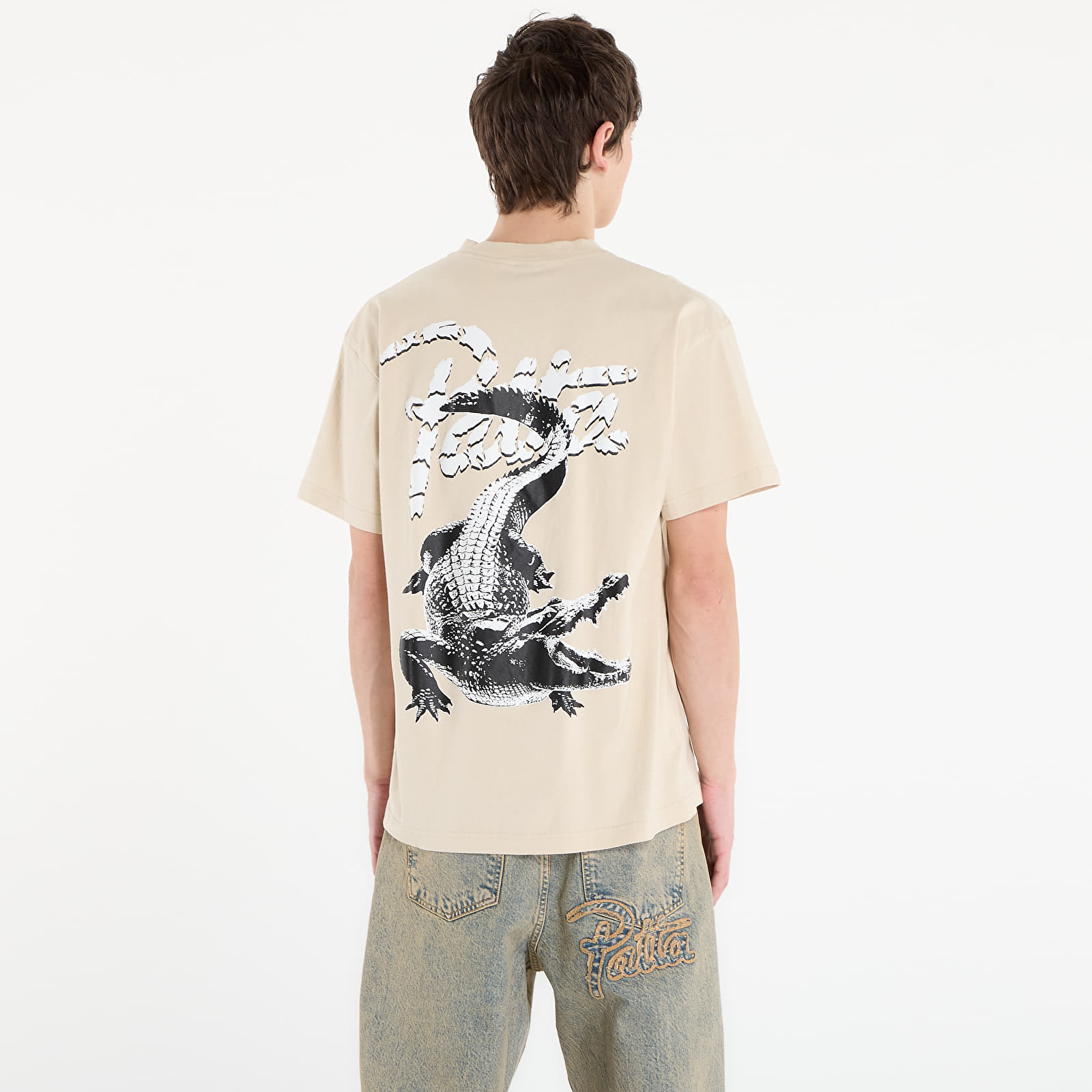 Camisetas Patta Croco T-Shirt UNISEX Oatmeal