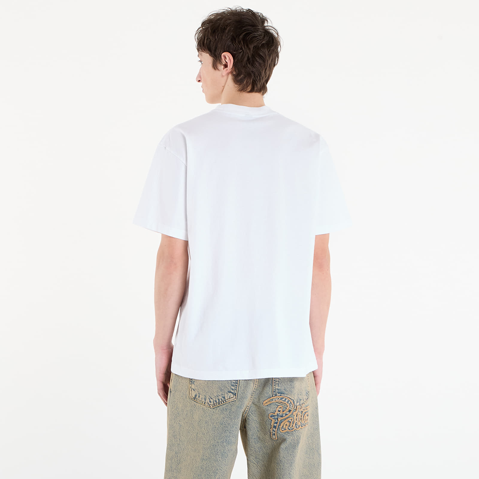 Trička Patta Bike Chain T-Shirt UNISEX White