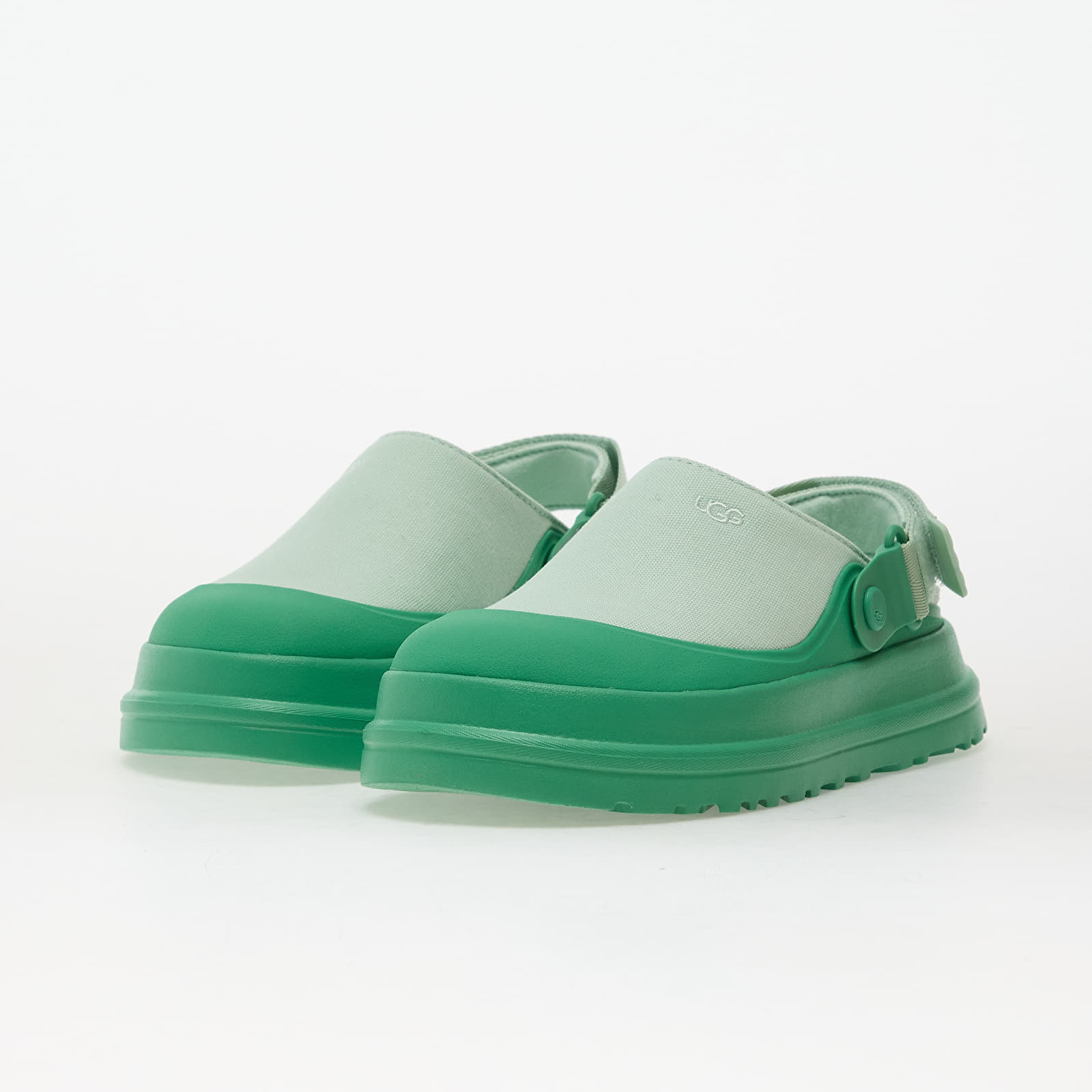 Šľapky UGG W Goldenglow Canvas Clog Hummingbird