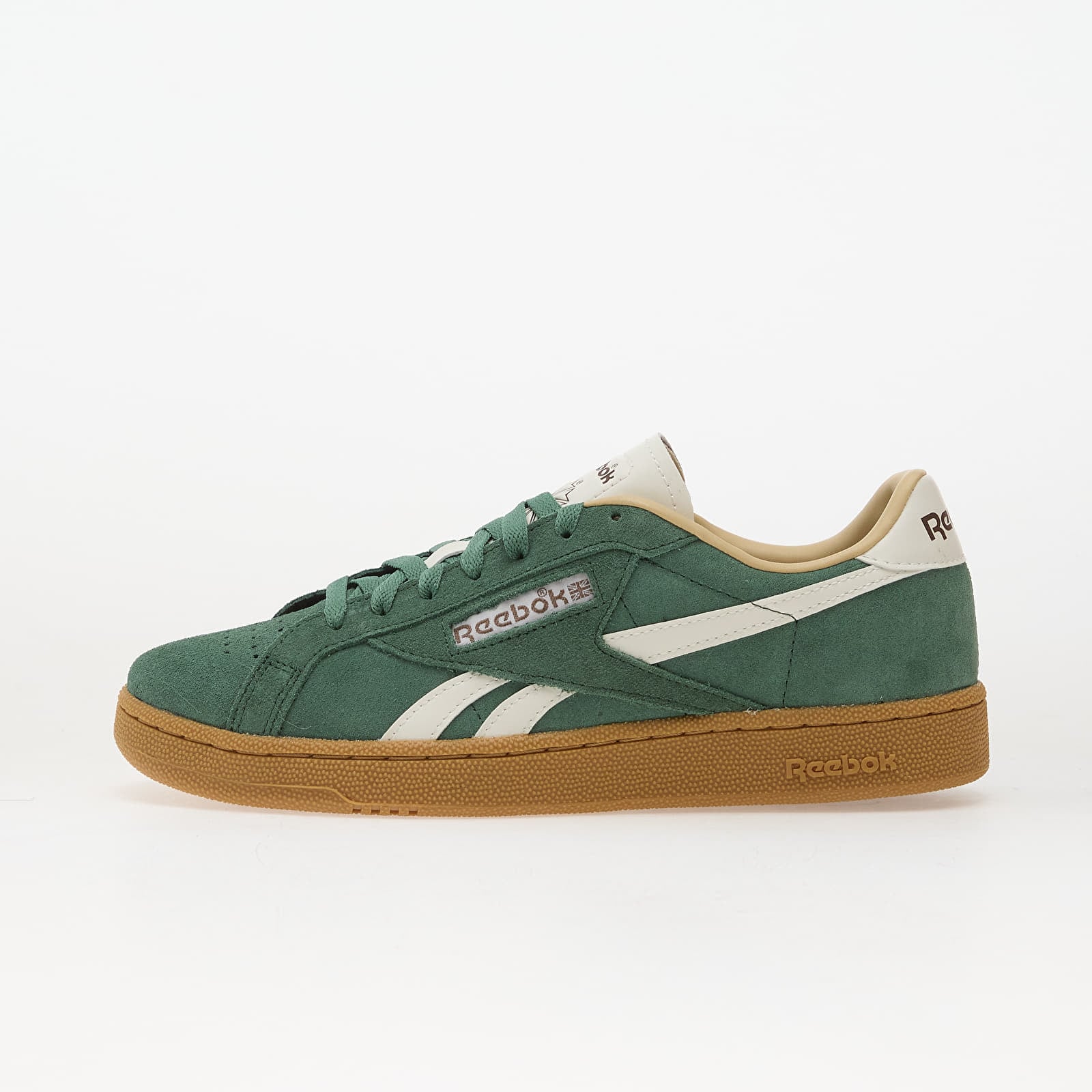 Herren Sneaker und Schuhe Reebok Club C Grounds Uk Field Green/ Chalk/ Gum