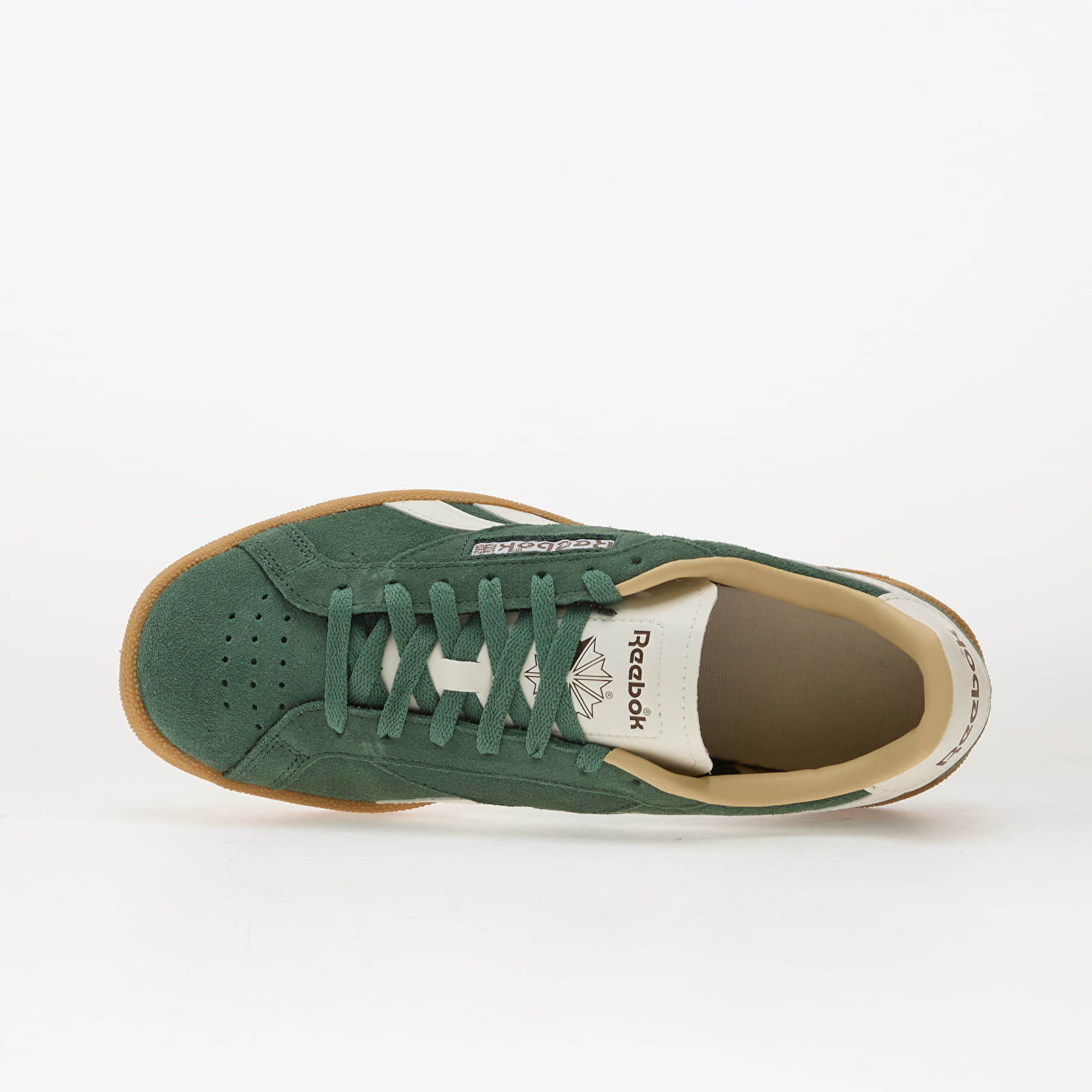 Herren Sneaker und Schuhe Reebok Club C Grounds Uk Field Green/ Chalk/ Gum