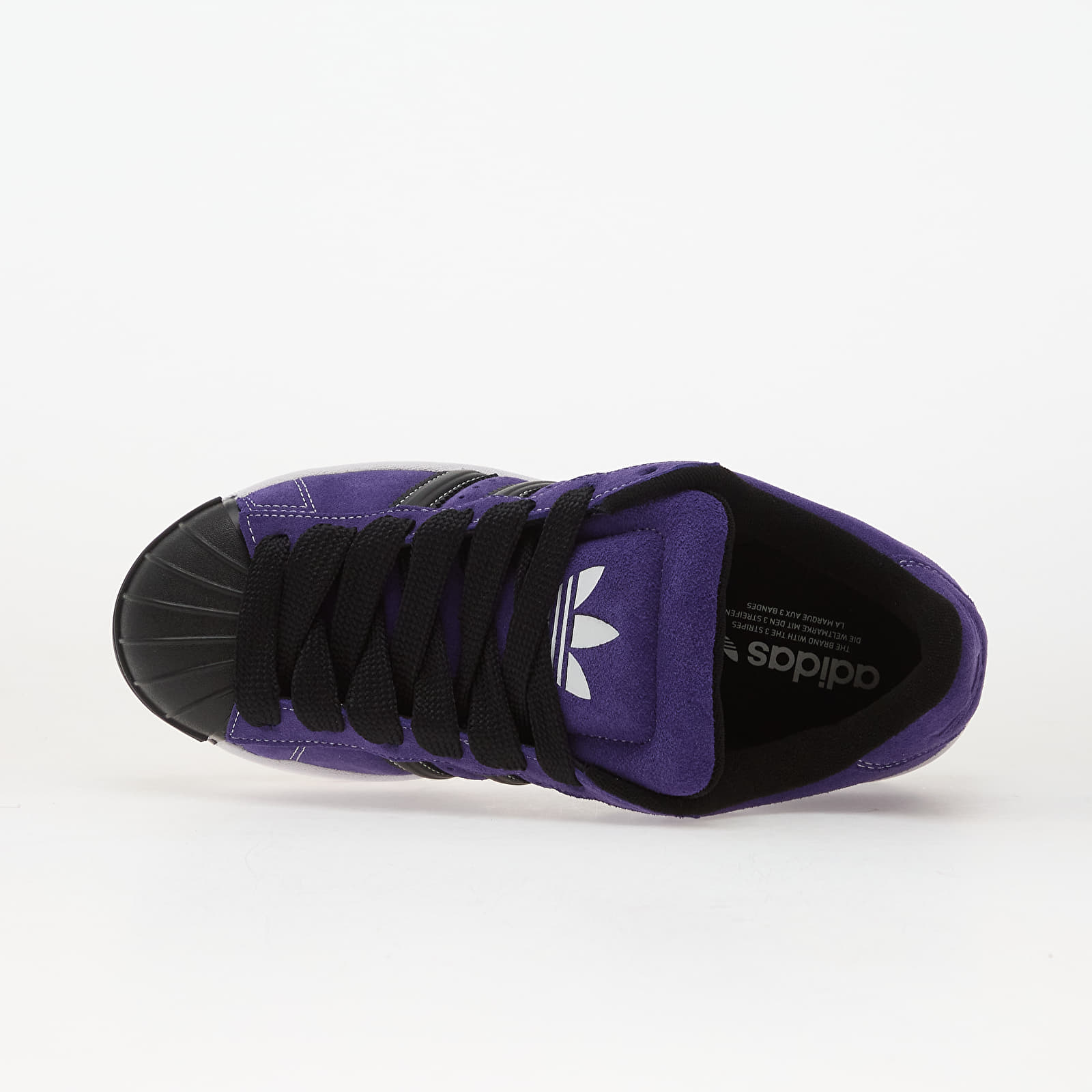 Herresko adidas Superstar St Core Purple/ Core Black/ Gum4