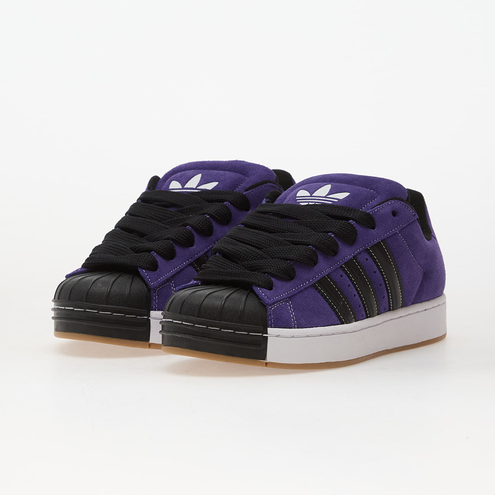 Herresko adidas Superstar St Core Purple/ Core Black/ Gum4