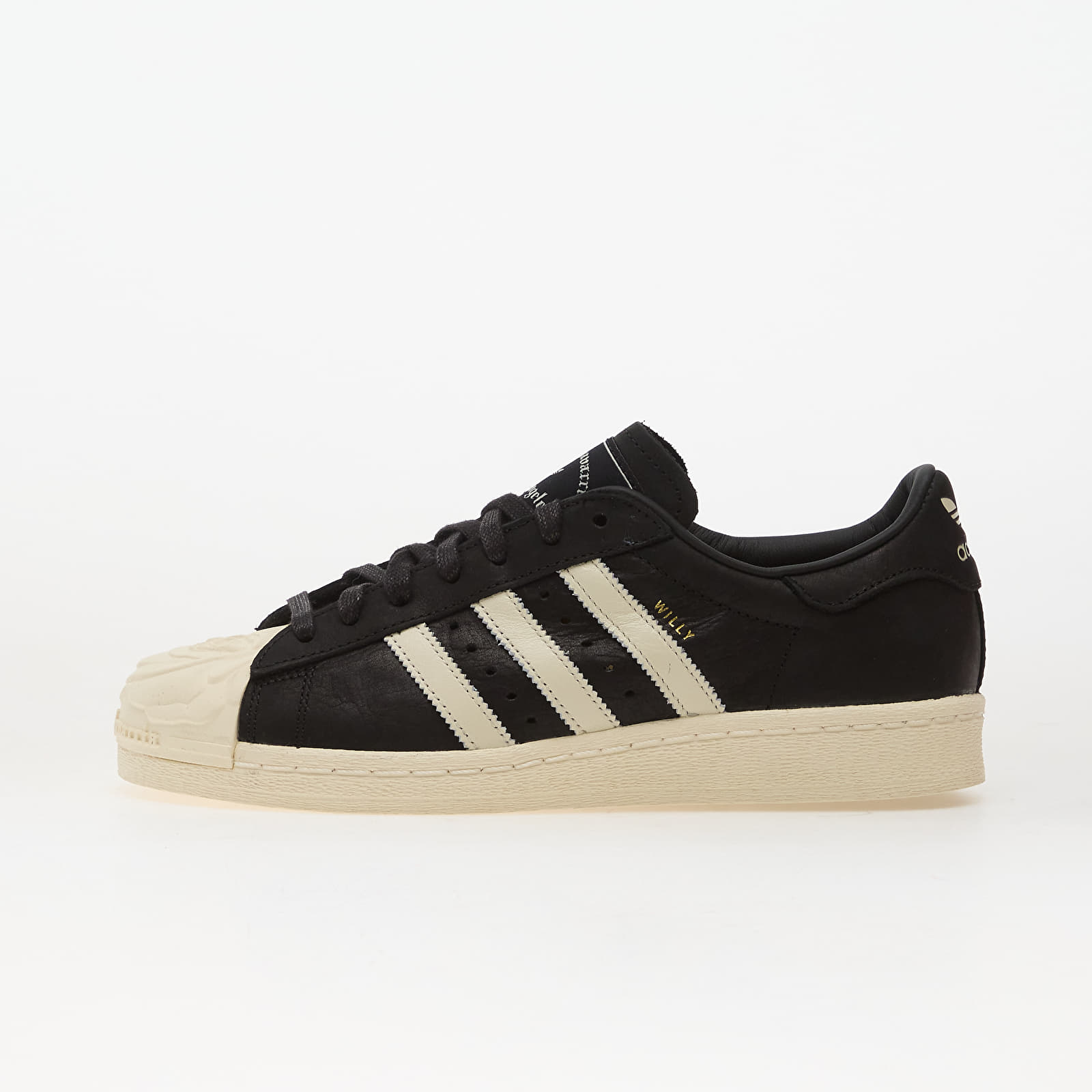 Herresko adidas x Willy Chavarria Superstar Core Black/ Cream White/ Gold Met.