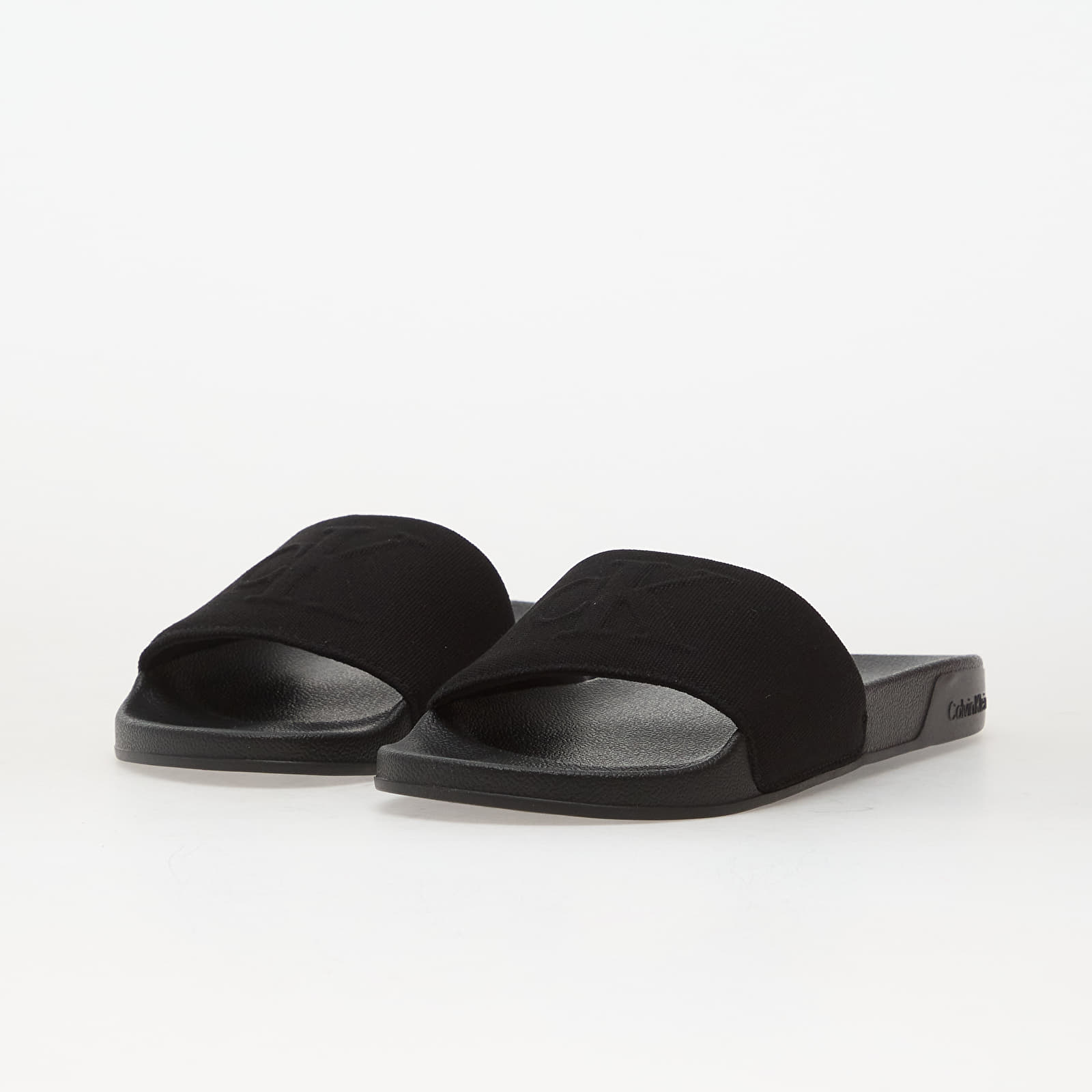 Slides Calvin Klein Ess Slide Hf Monogram Black
