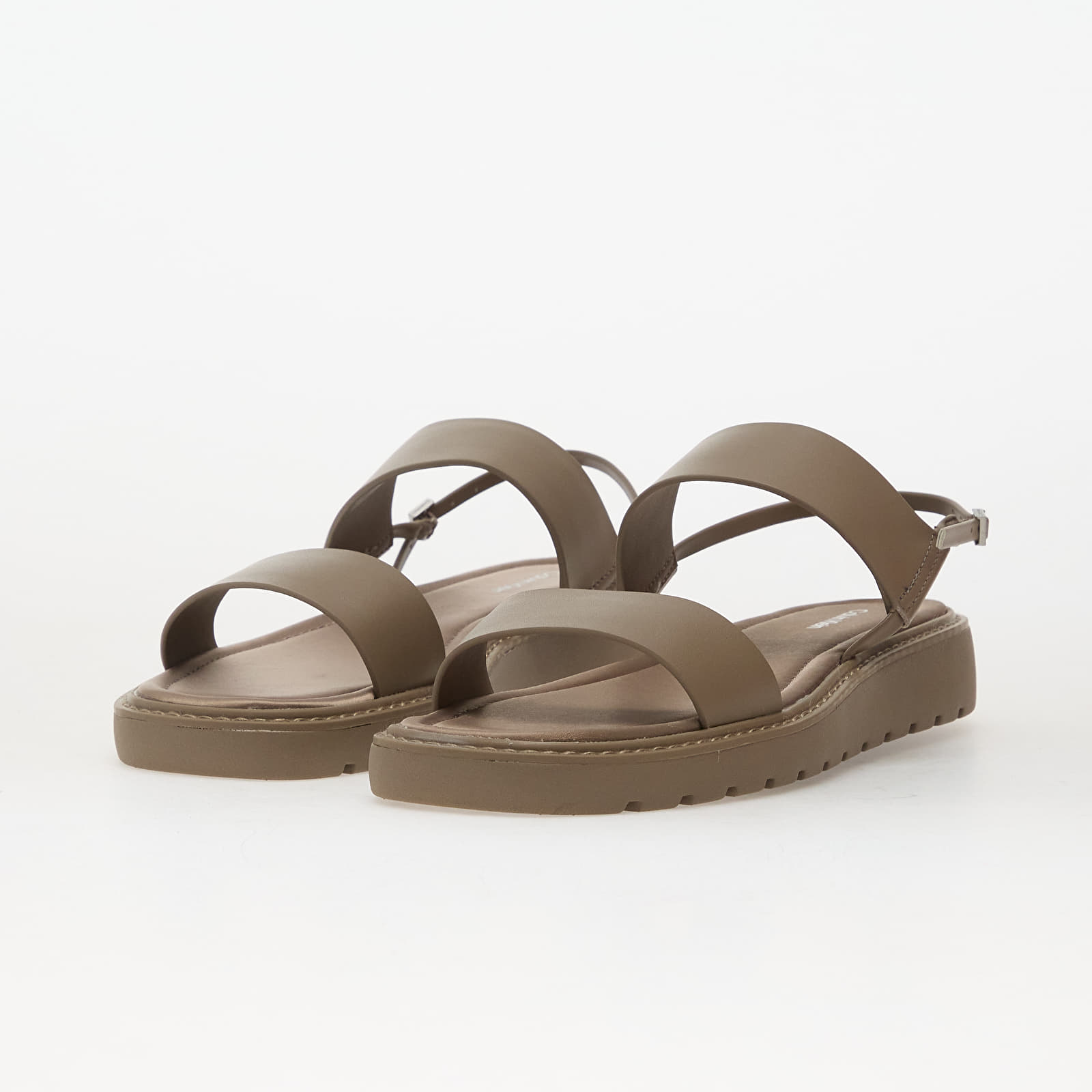  Sandale Calvin Klein Sq Molded Sandal Slide Gray