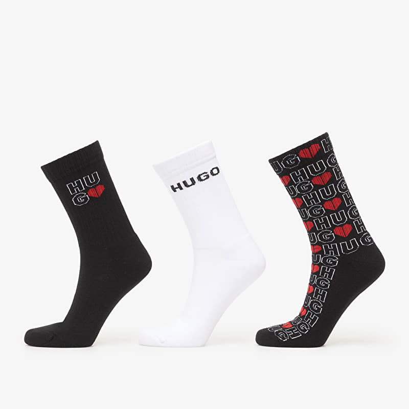Calzini Hugo Boss 3-Pack Qs Valentine Cc Excalibur Grey