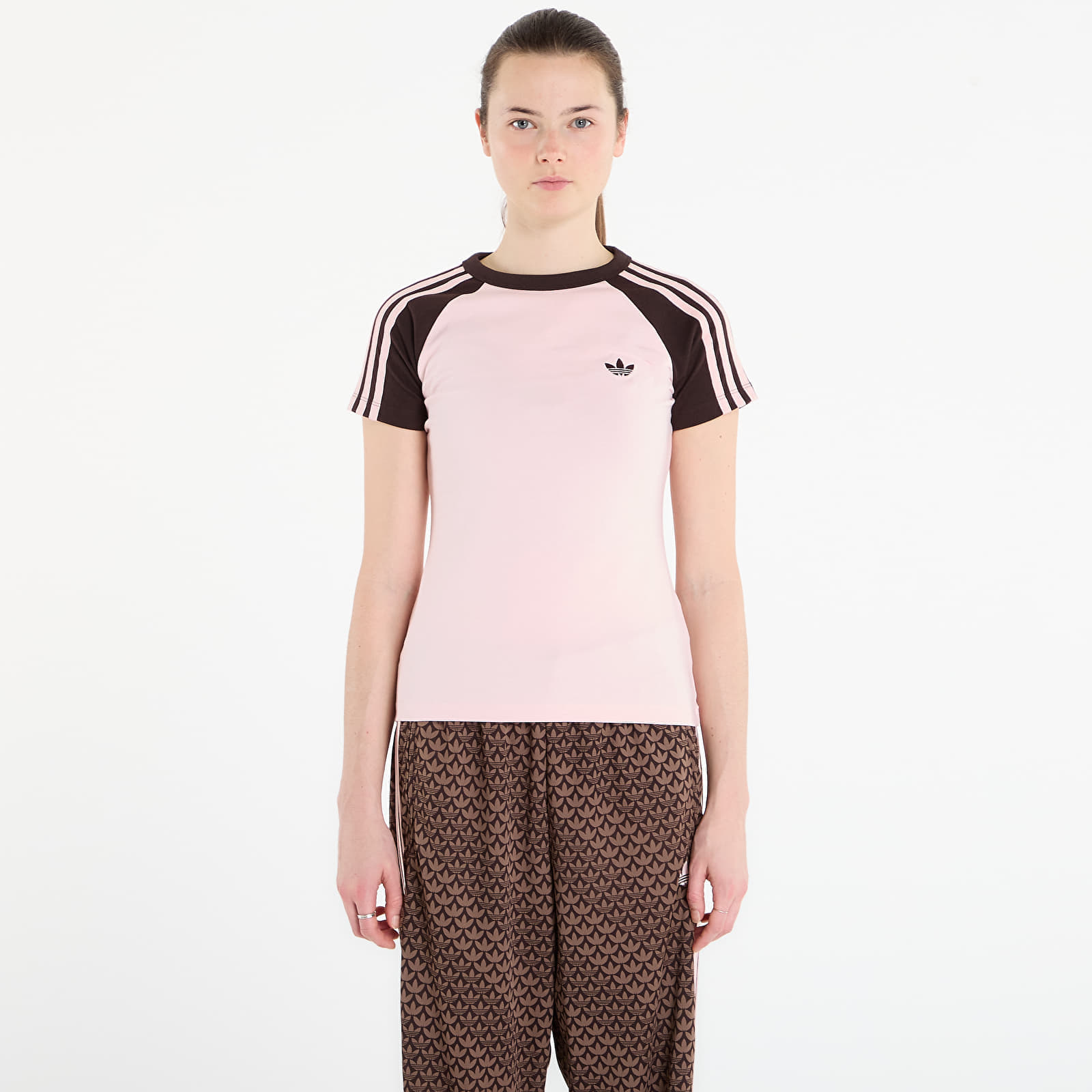 Тениска adidas Sst Tee Sandy Pink / Aurora Coffee Met. / Sandy Pink XS