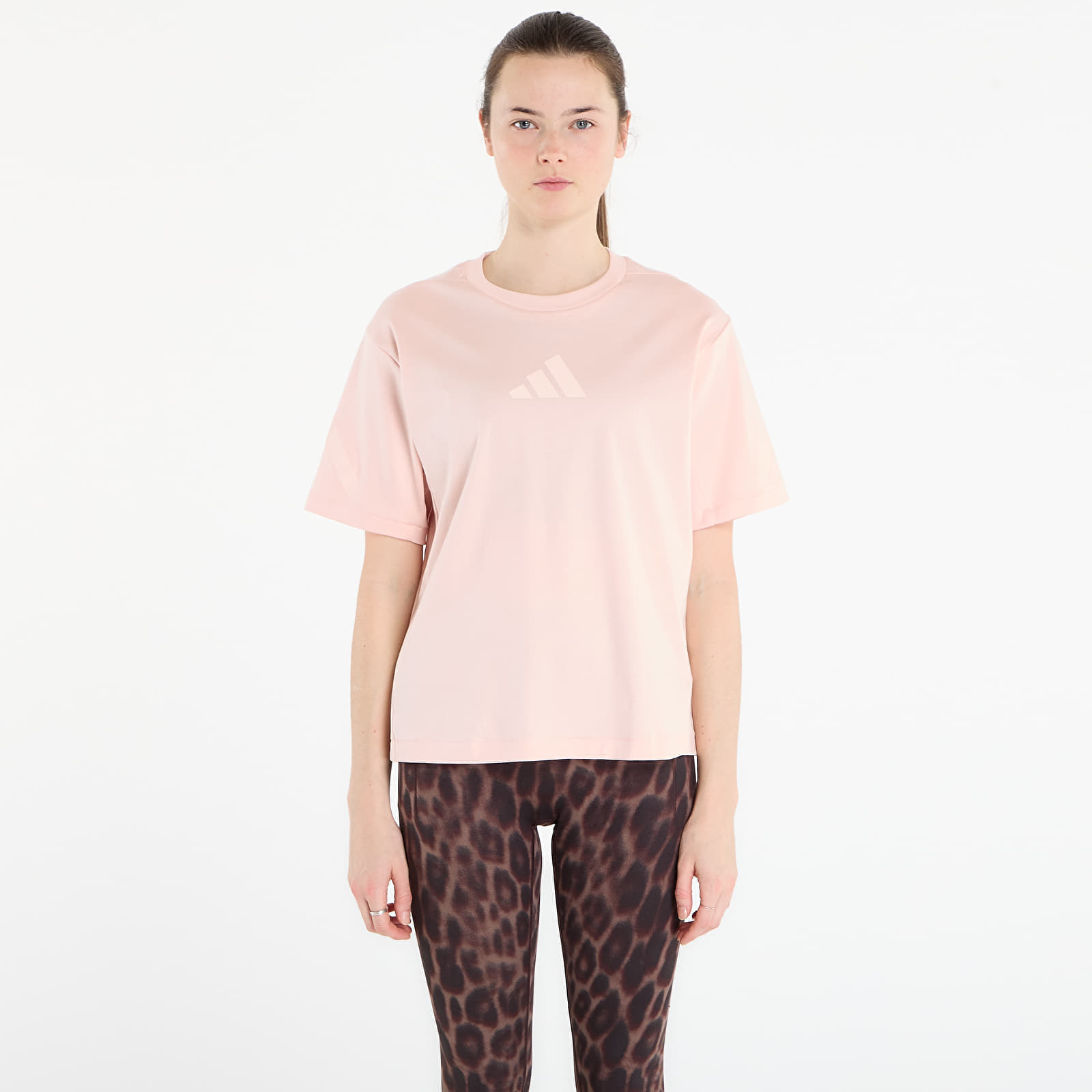 Тениска adidas Z.N.E. T-Shirt Blush Pink XS