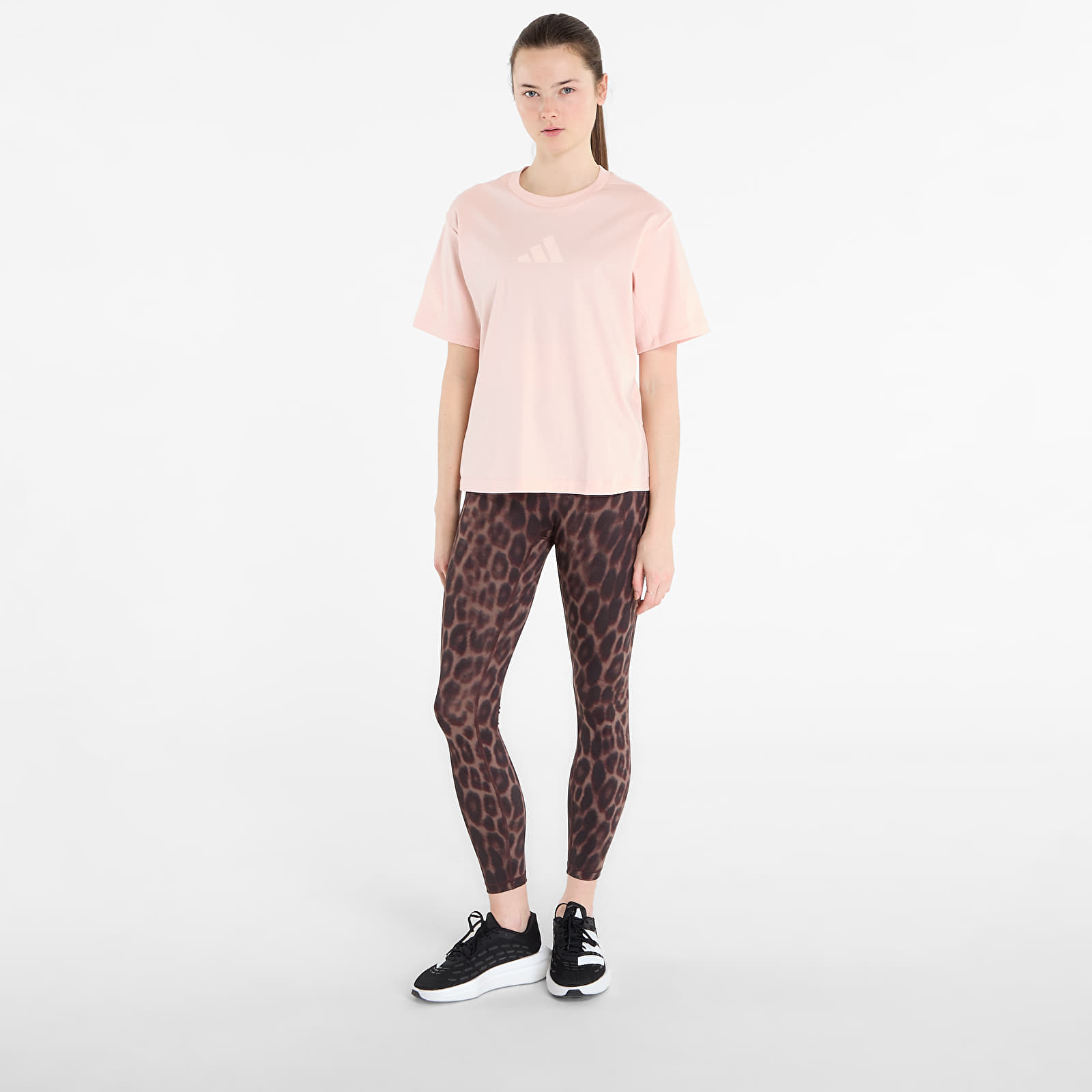Women's T-shirts adidas Z.N.E. T-Shirt Blush Pink