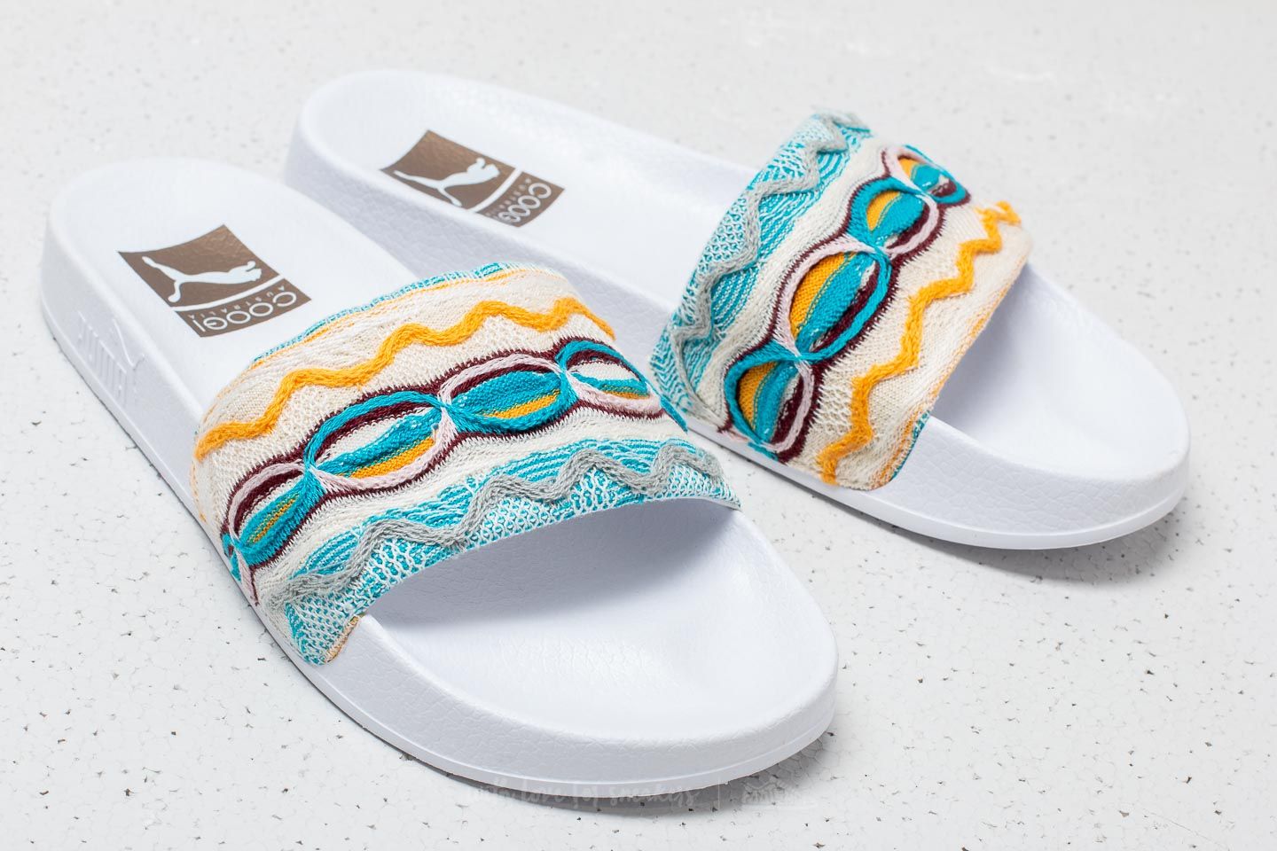 Women's shoes Puma x COOGI Women's Leadcat Puma White/ Gold