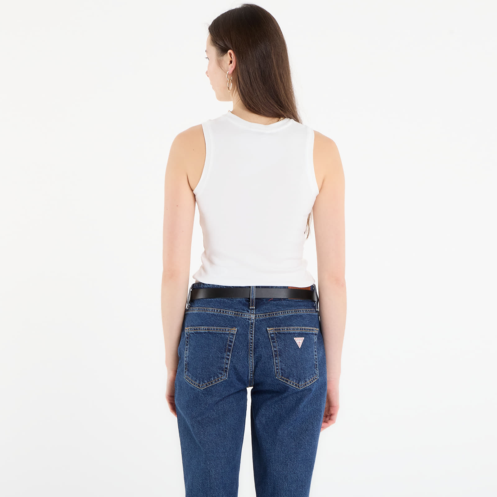 Tank Tops für Frauen Tommy Hilfiger Slim Cody C-Nk Tank Top White