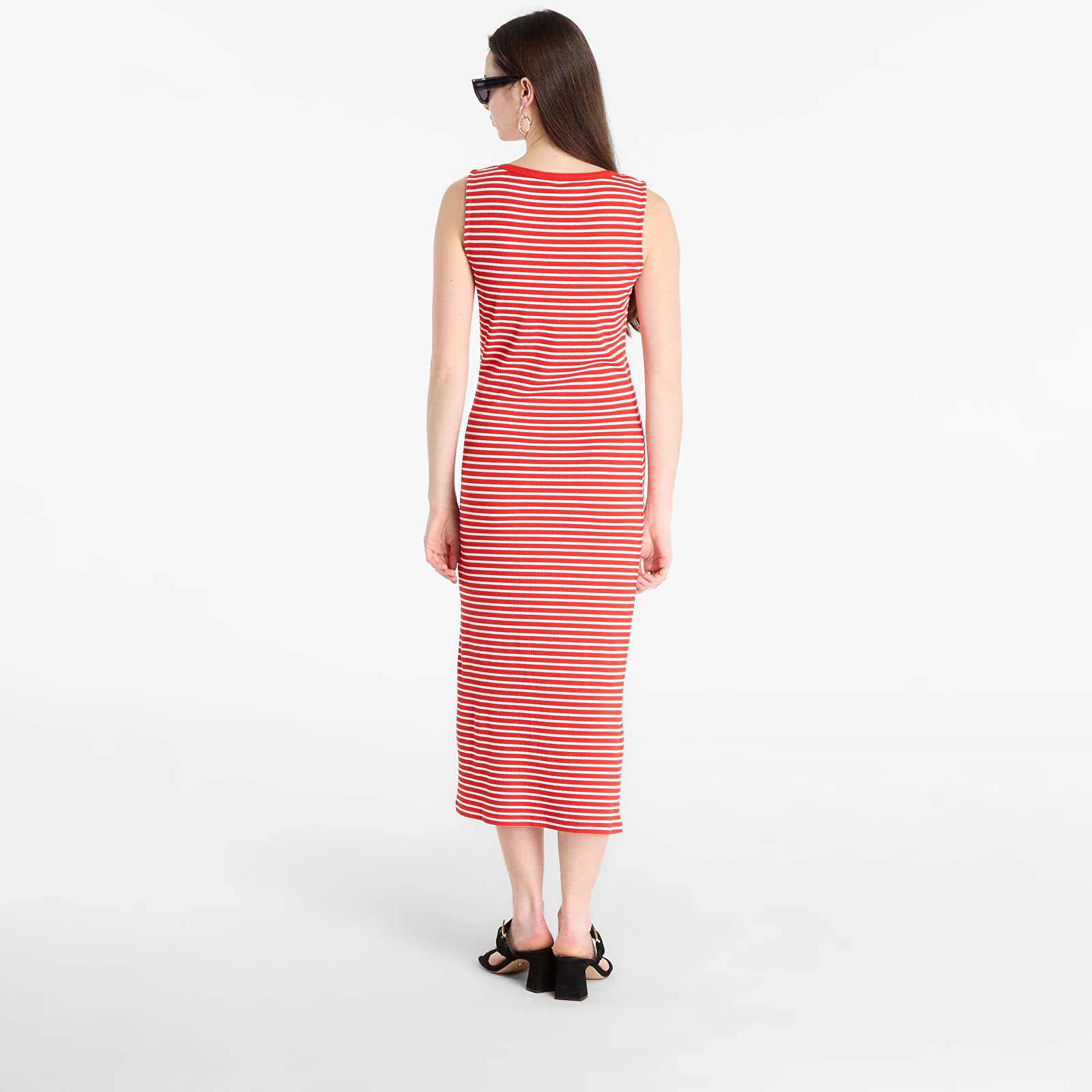 Kjoler for kvinner Tommy Hilfiger 5X2 Slim Slash-Nk Dress Breton Stripe Fireworks/ Calico