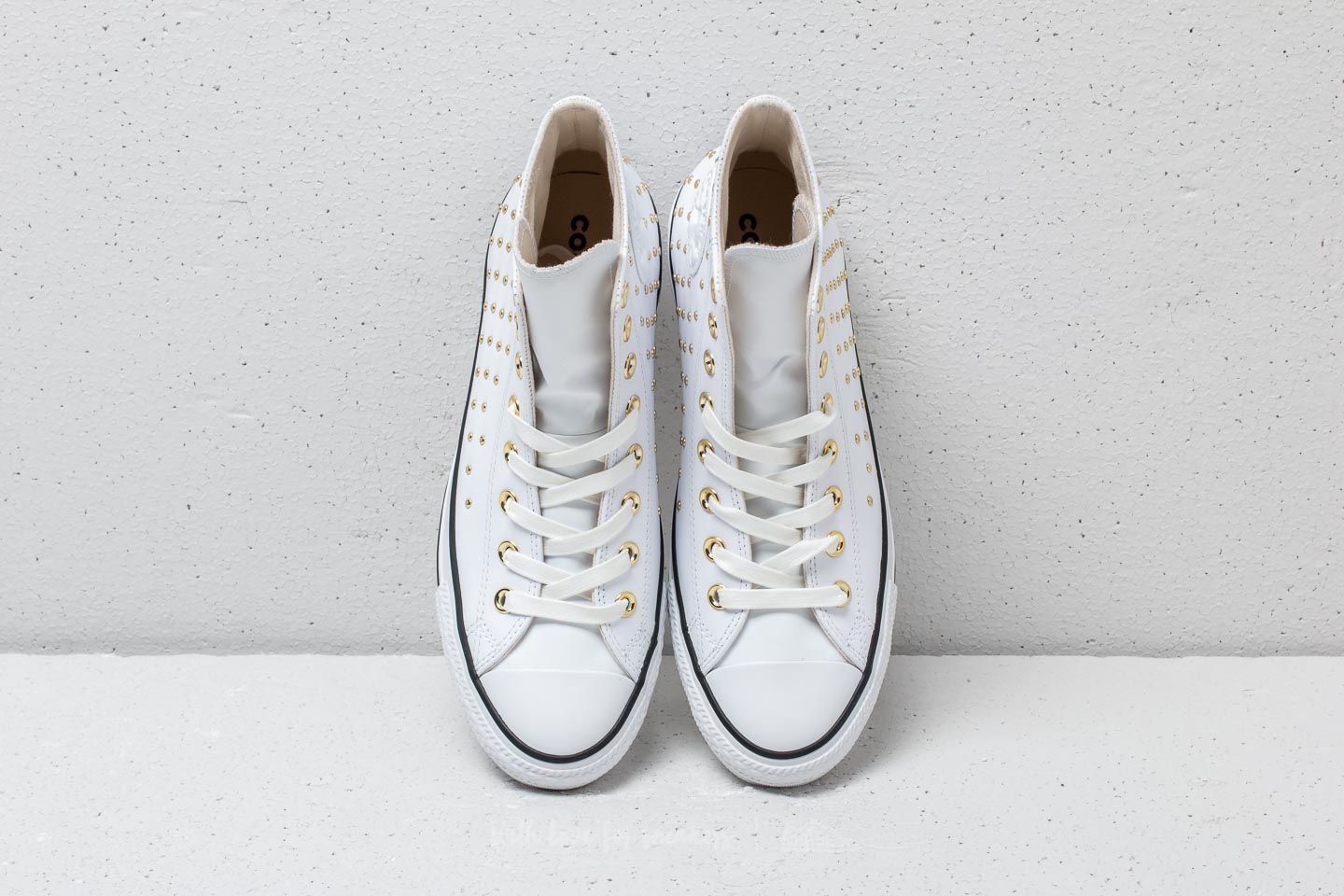 Damen Sneaker und Schuhe Converse Chuck Taylor All Star Hi White/ White/ Gold
