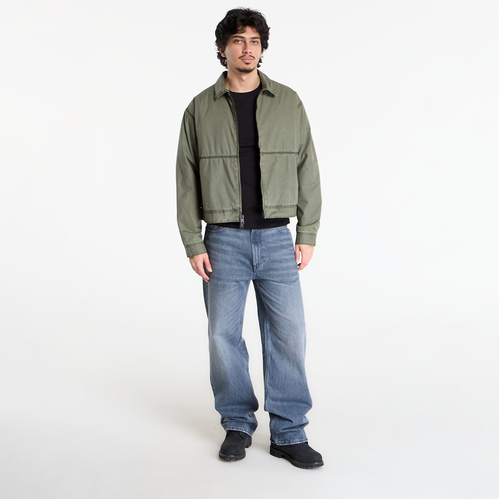 Giacche Vans Cotton Poplin Station Jacket Obsidian