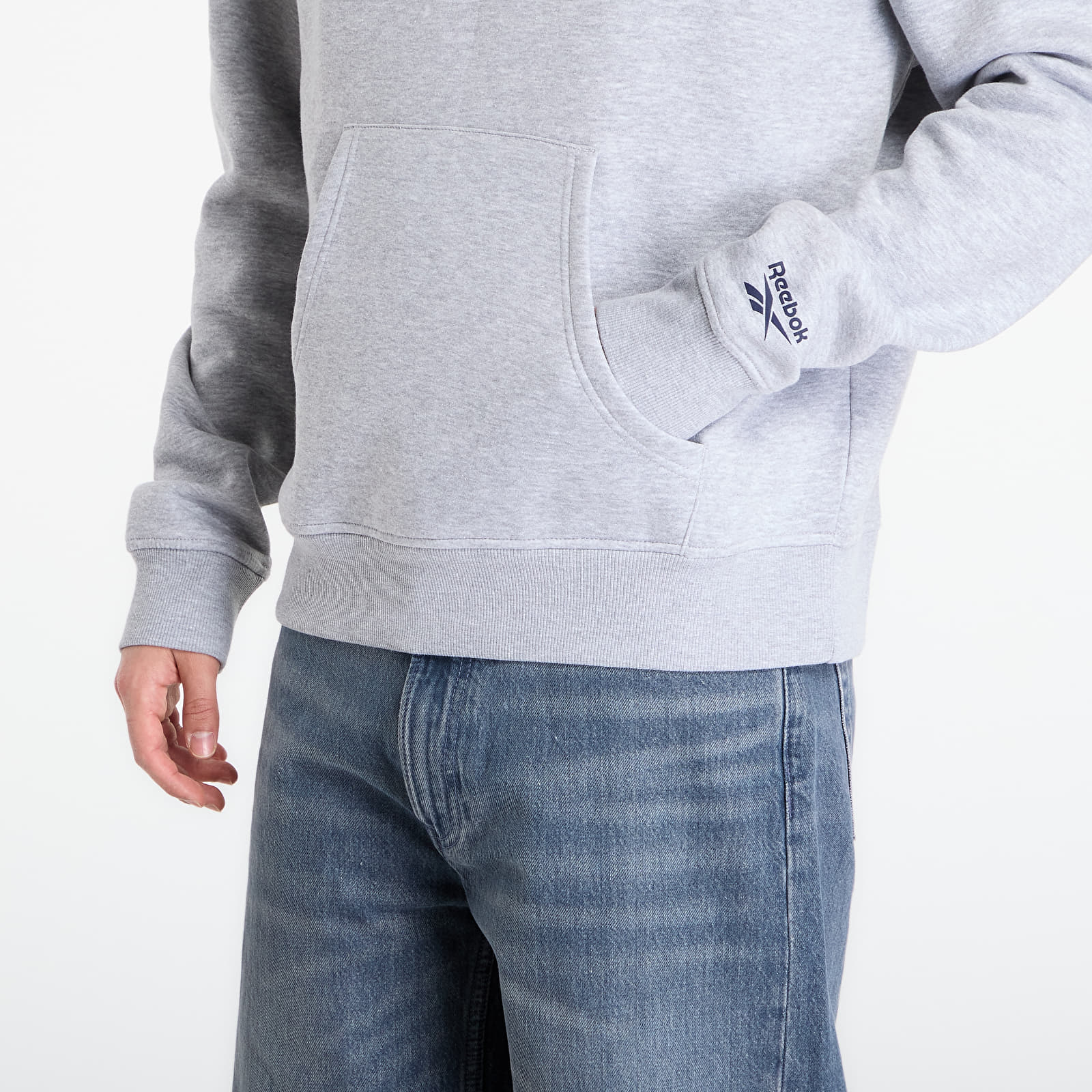 Sweatjacken und Sweatshirts Reebok Freshman Hoodie Athletic Grey Marl