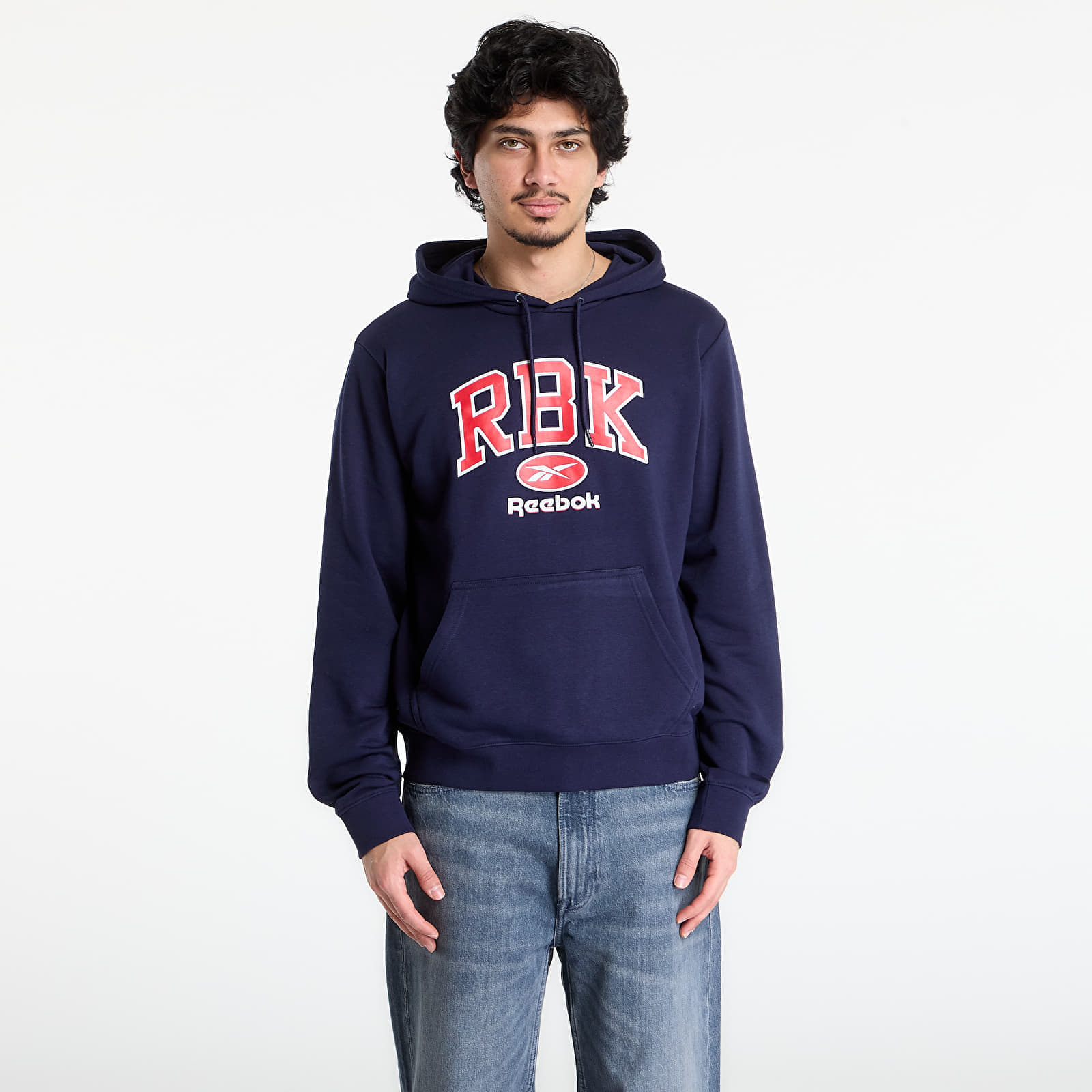 Суитшърт Reebok Collegiate Hoodie Vector Navy XL