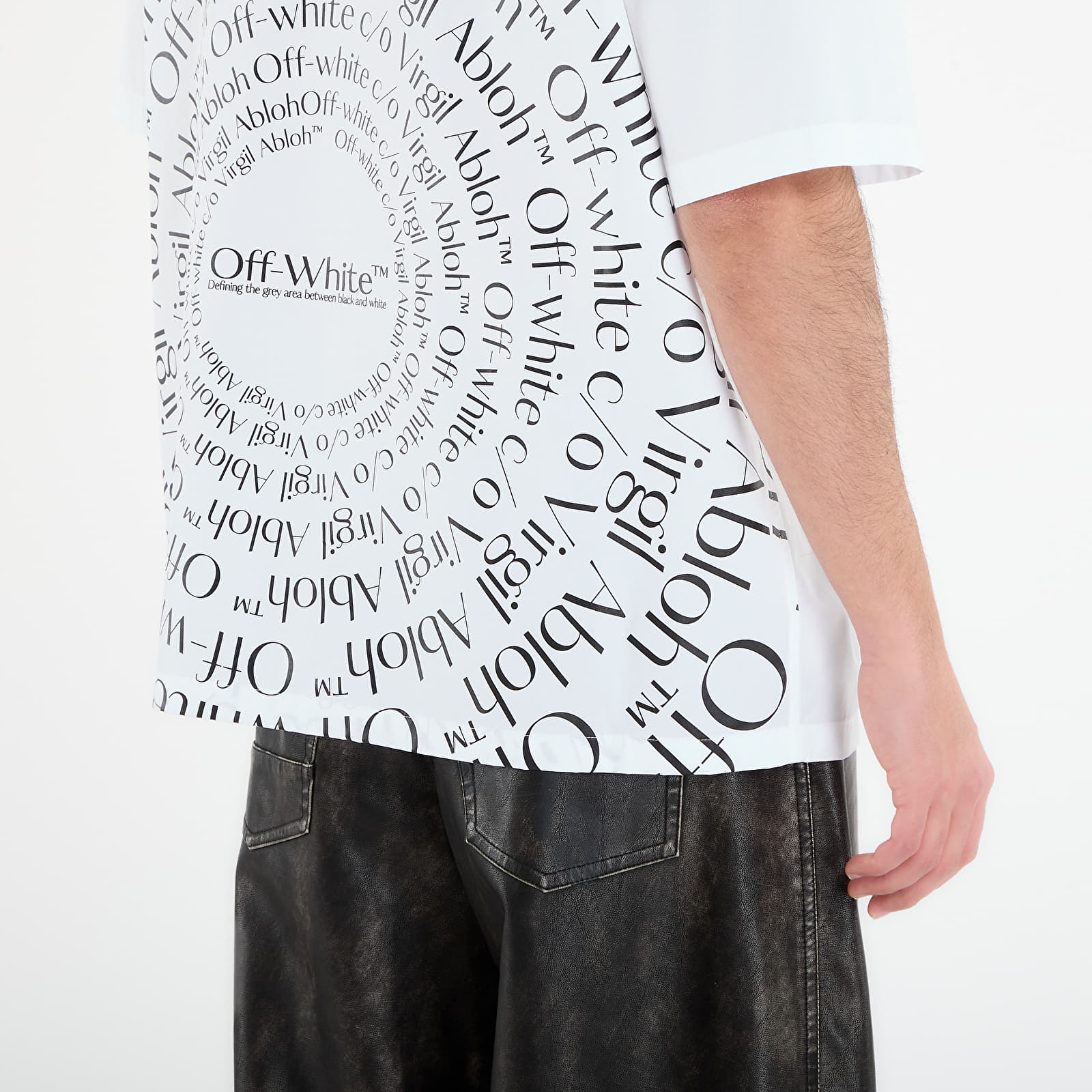 Cămăși Off-White Circle Off Bowling Shirt White