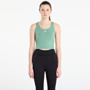 adidas 3 Stripes Studio All Me Light Support Tank Top Preloved Green