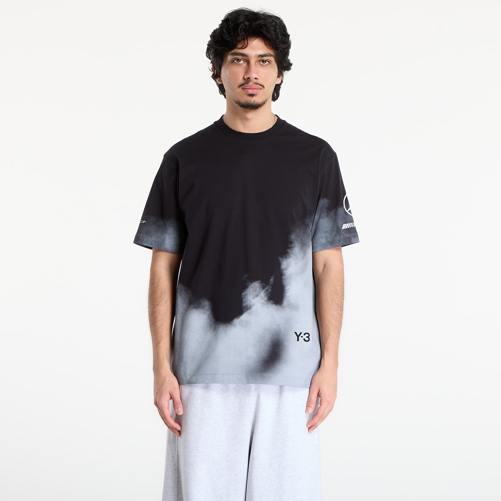 Tričká Y-3 Mercedes AMG Petronas Formula 1 Team Tour Short Sleeve T Shirt Black