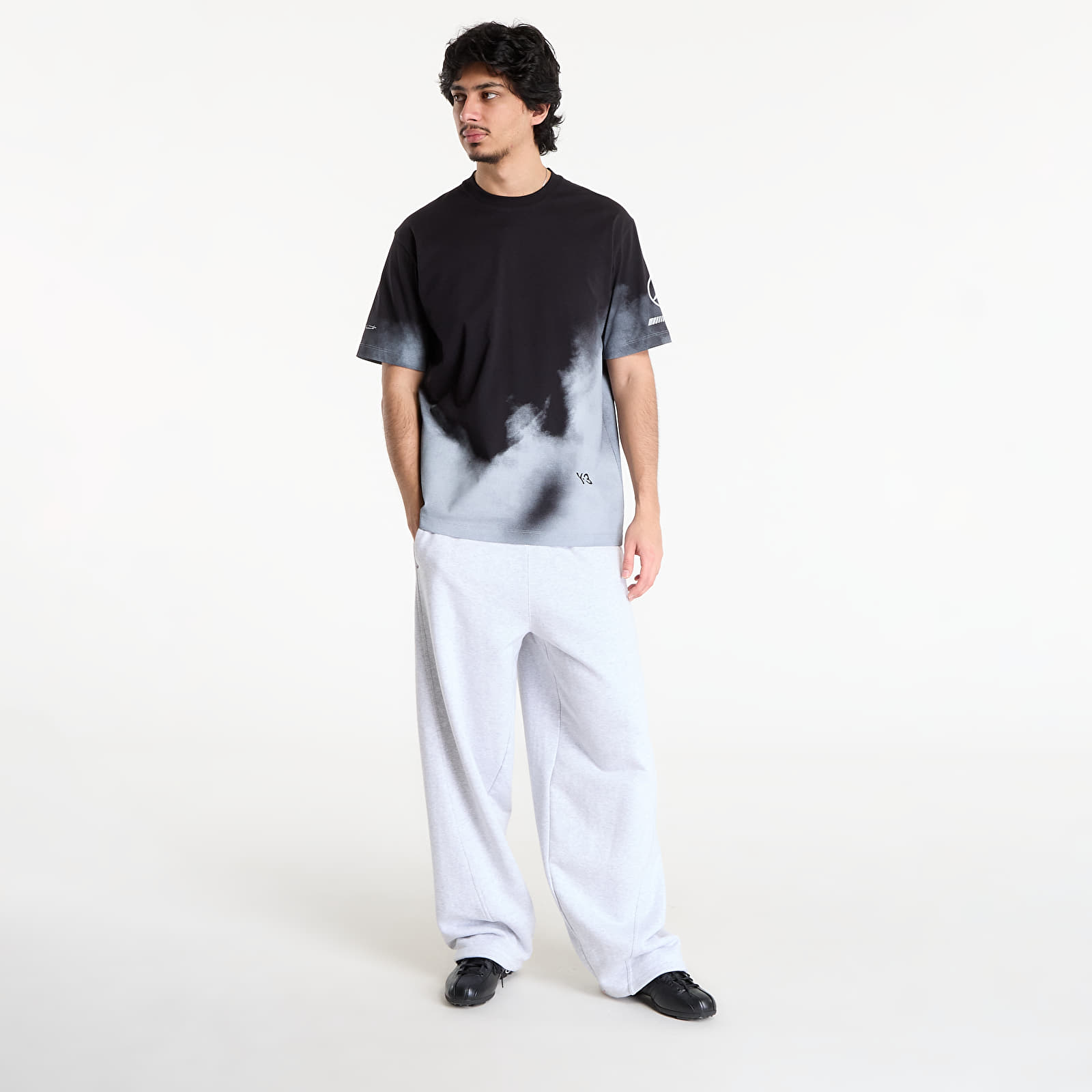 Tričká Y-3 Mercedes AMG Petronas Formula 1 Team Tour Short Sleeve T Shirt Black