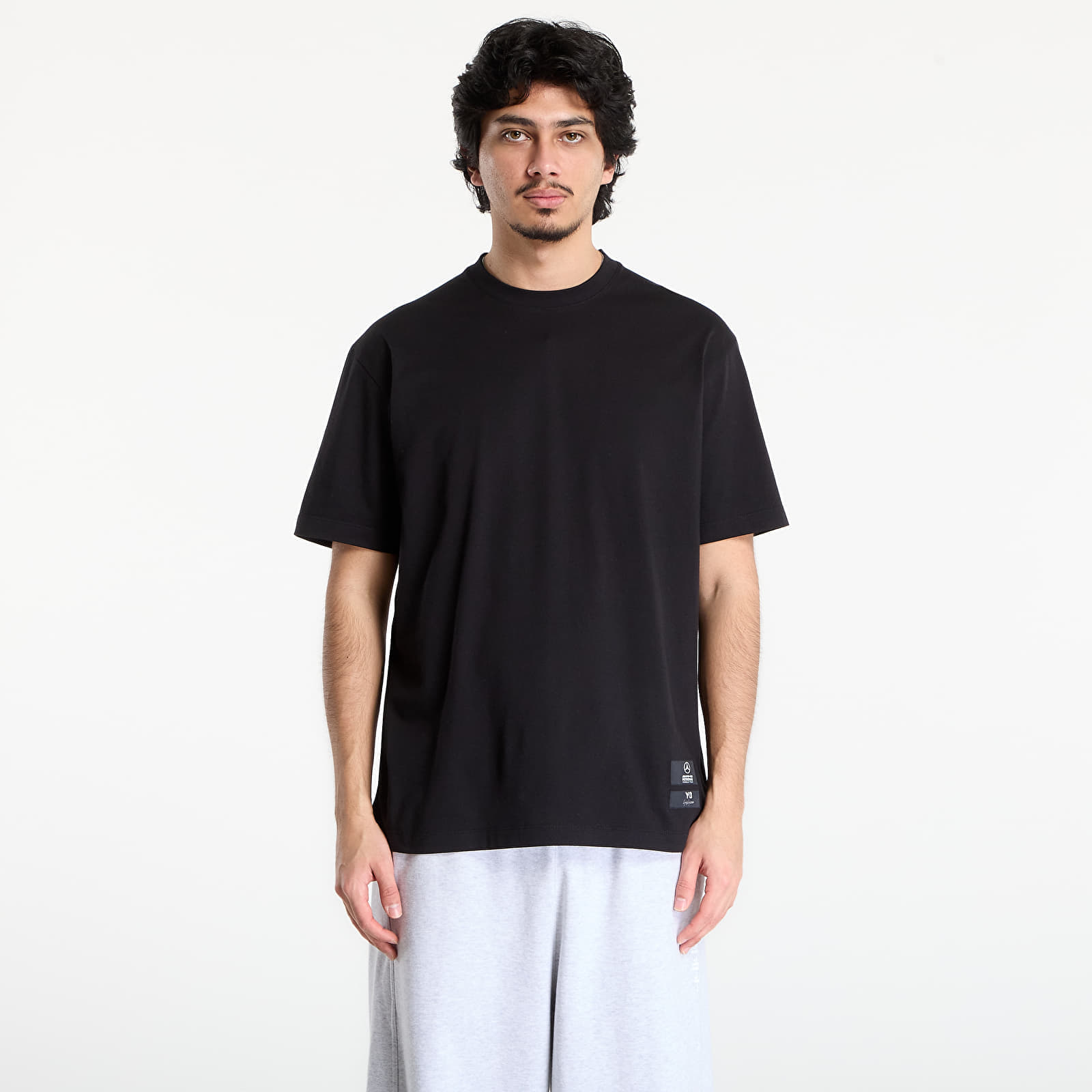 Тениска Y-3 Mercedes Logo Stack Short Sleeve T Shirt Black M