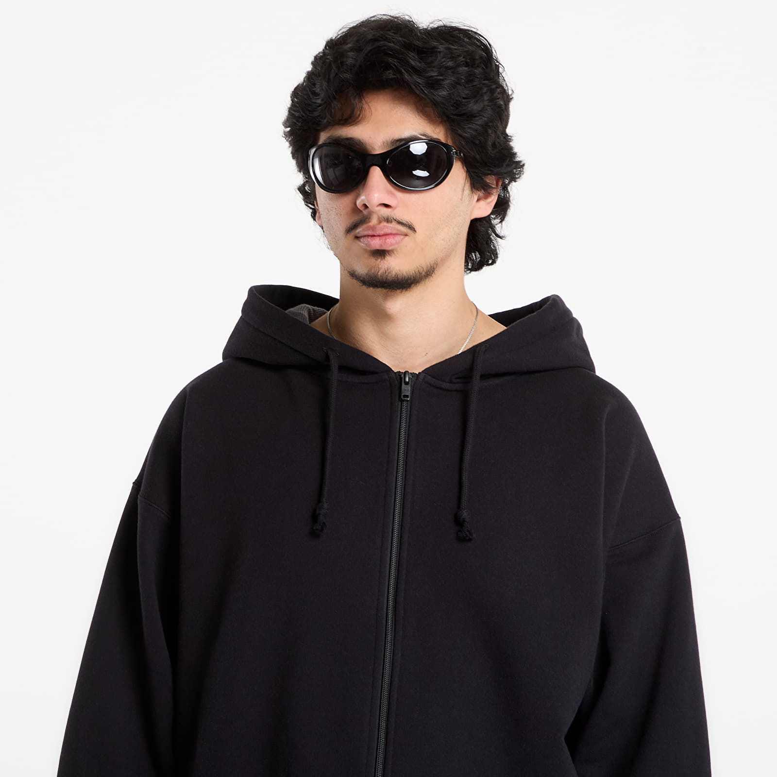 Hoodies och sweatshirts Y-3 Mercedes Zip Hoodie Black