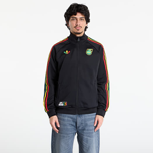 Суитшърт adidas x Jamaica x Bob Marley Originals Track Top Black