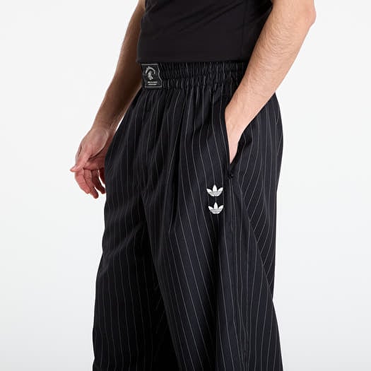 Men's trousers adidas x Willy Chavarria Pinstripe Track Pant Black