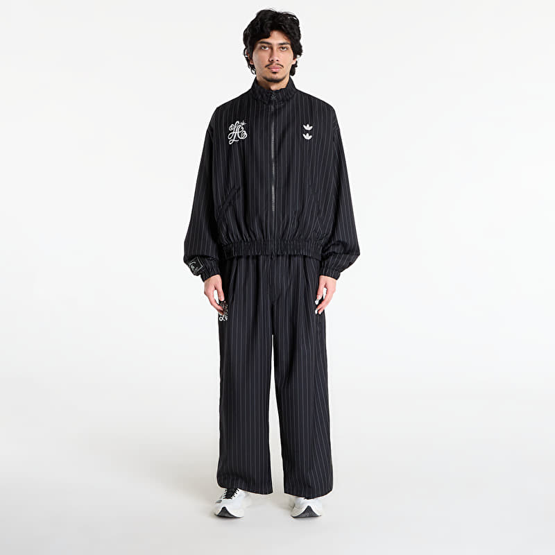 adidas x Willy Chavarria Pinstripe Track Pant Black/ White | Footshop