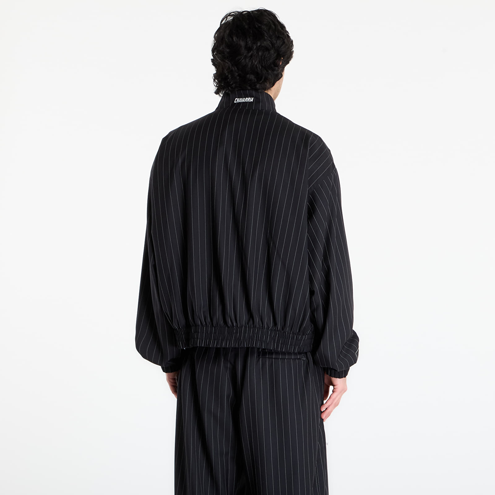 Jakker for menn adidas Chavarria Pinstripe Track Jacket Black/ White