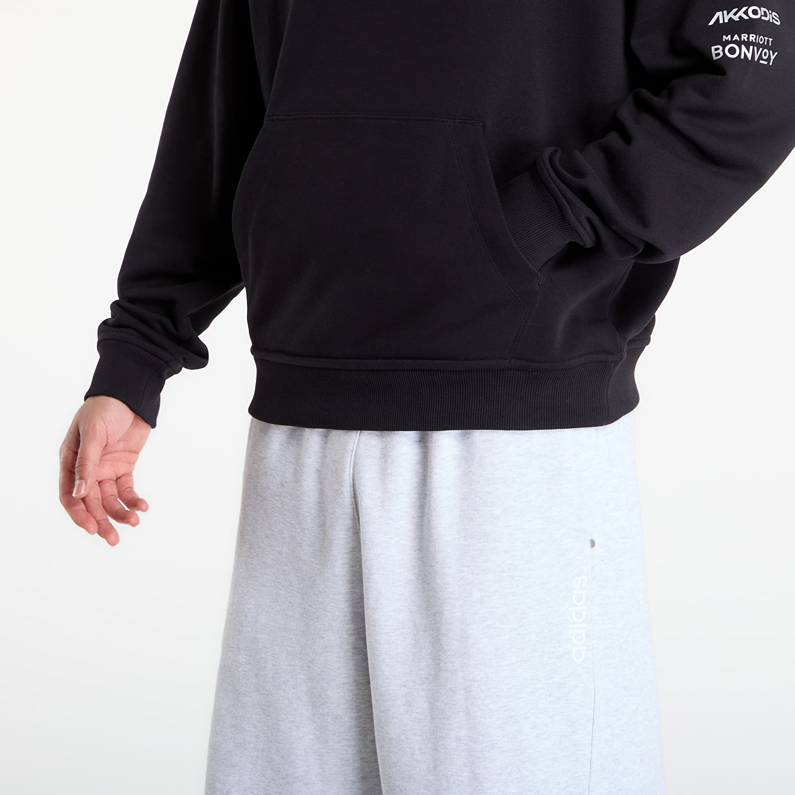 Mikiny Y-3 Mercedes Team Hoodie Black