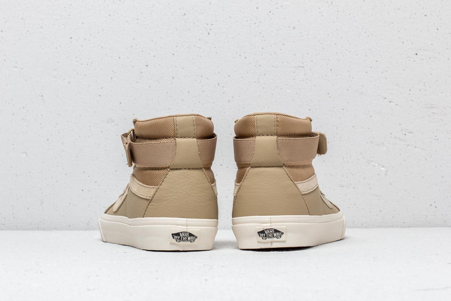 Buty męskie Vans Sk8-Hi Reissue Strap (Leather) Ballistic/ Cornstalk