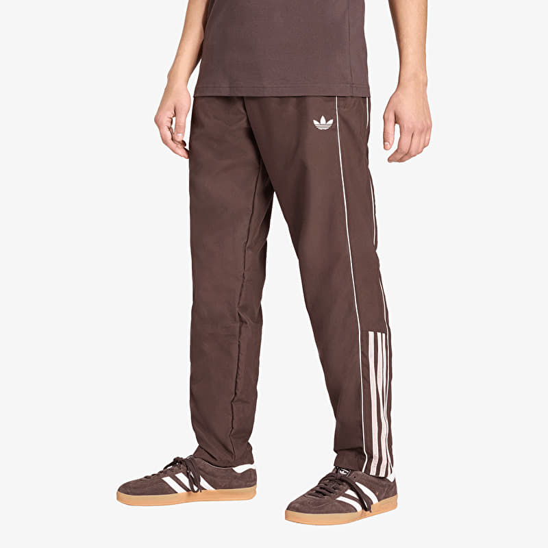 Träningsbyxor adidas Half Stripes Track Pants Aurora Coffee