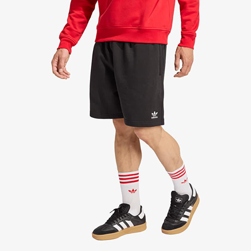 Shorts adidas Trefoil Essentials 7 Inch Fleece Shorts Black