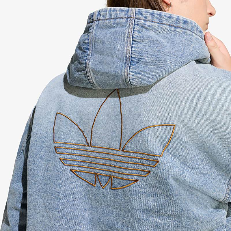 Men's hoodies adidas Denim Padded Jacket Indigo Denim (KE0131