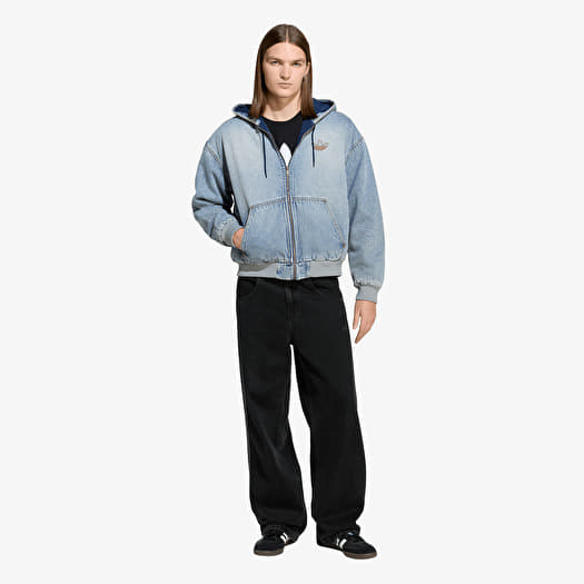 adidas Denim Padded Jacket Indigo Denim | Footshop