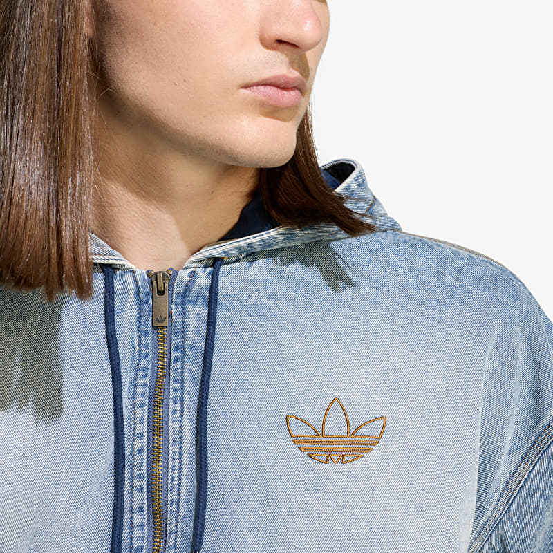 Men's hoodies adidas Denim Padded Jacket Indigo Denim (KE0131