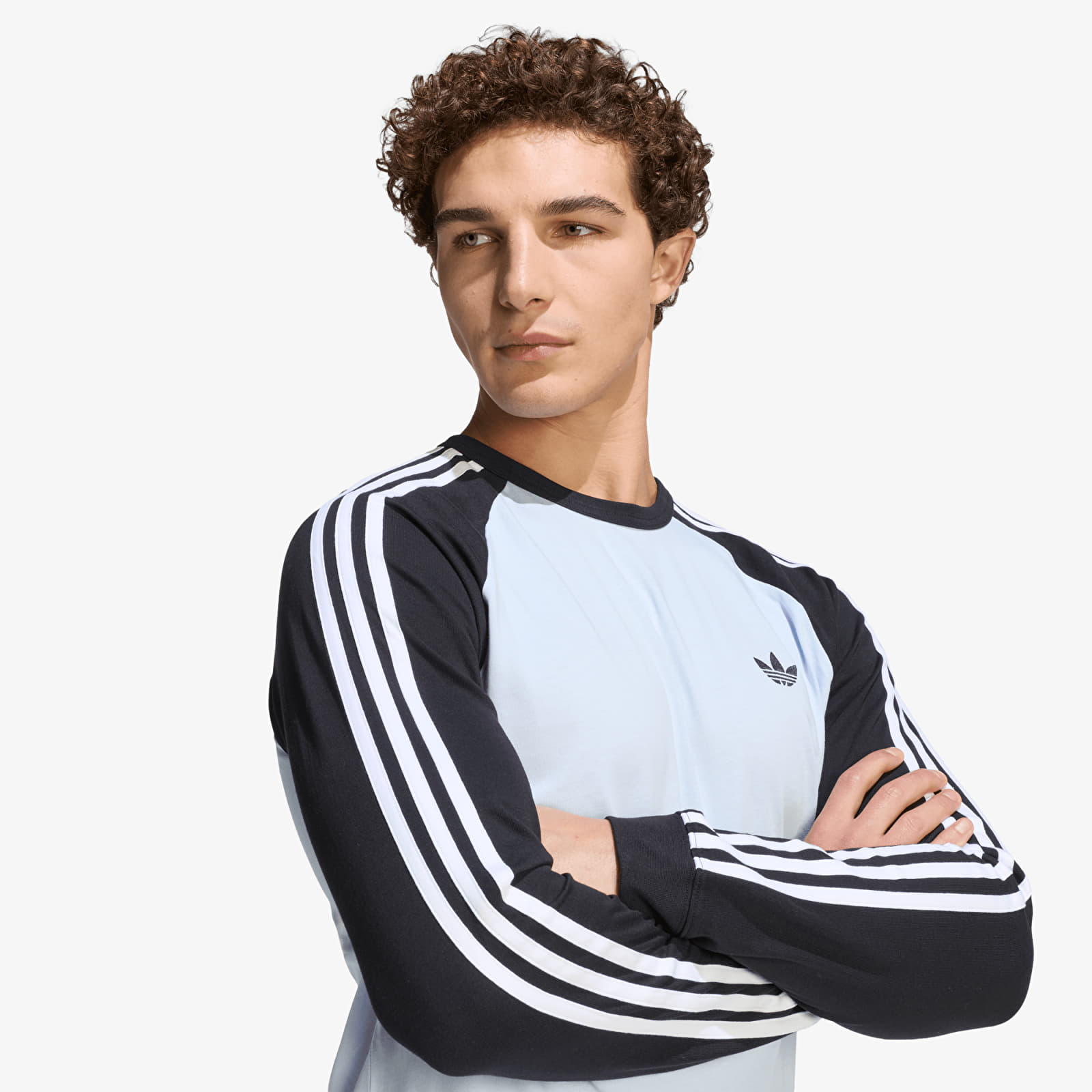 Tričká adidas 3S Ls Tee Crsk