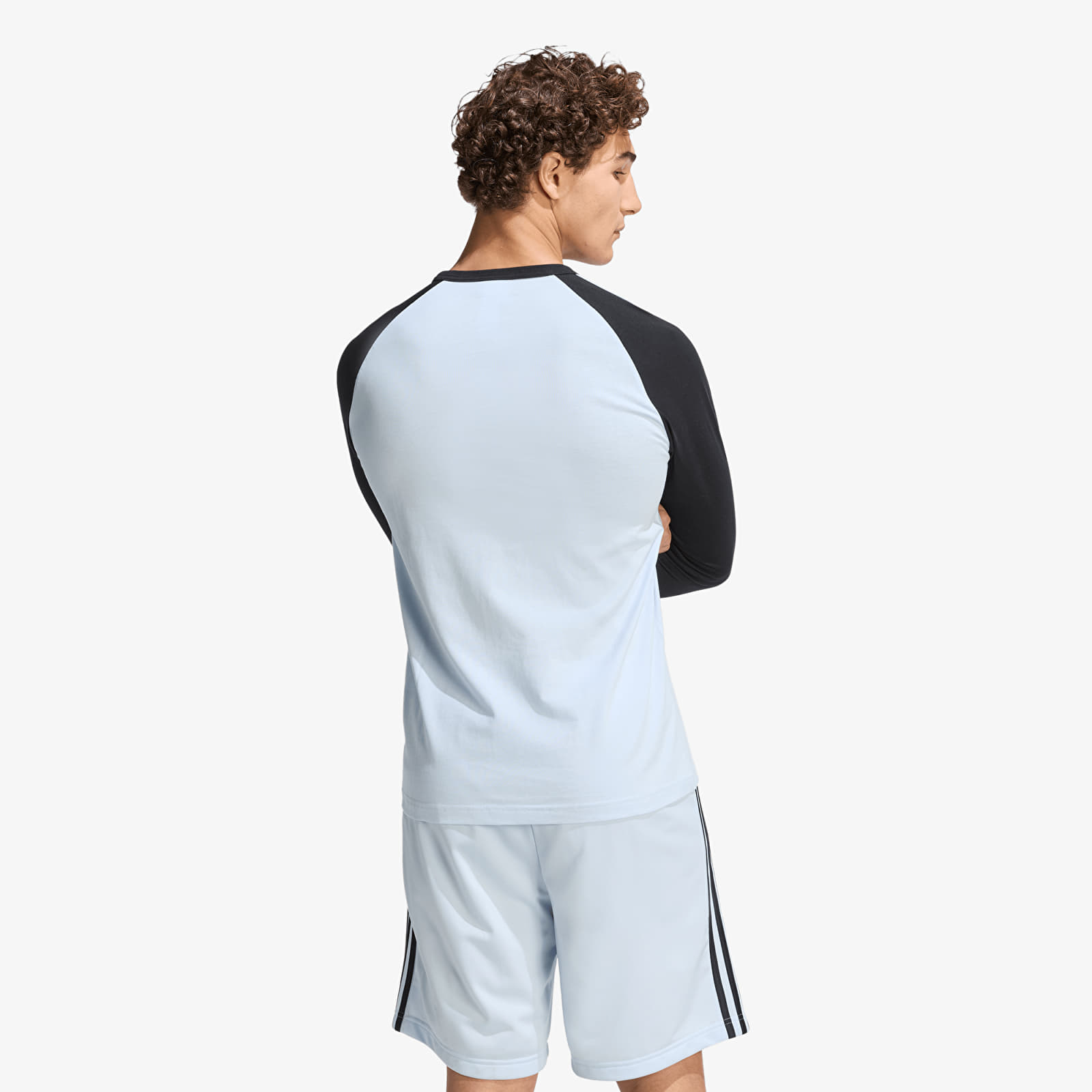 Tričká adidas 3S Ls Tee Crsk