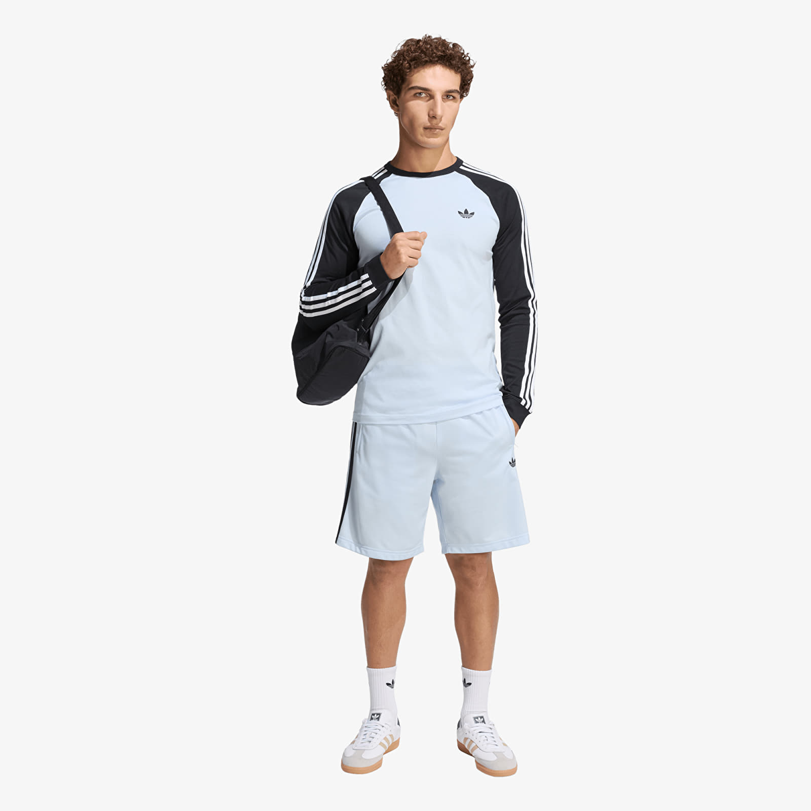 Tričká adidas 3S Ls Tee Crsk