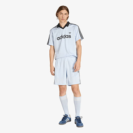 adidas Archive Collar Engineered Jersey Crystal Sky | Footshop