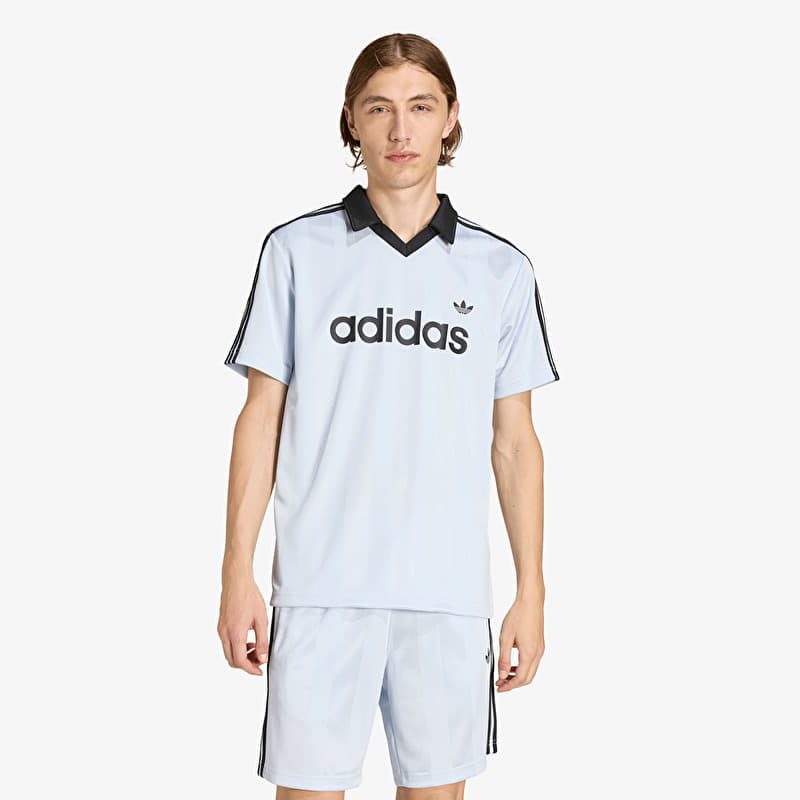 Jersey adidas Archive Collar Engineered Jersey Crystal Sky