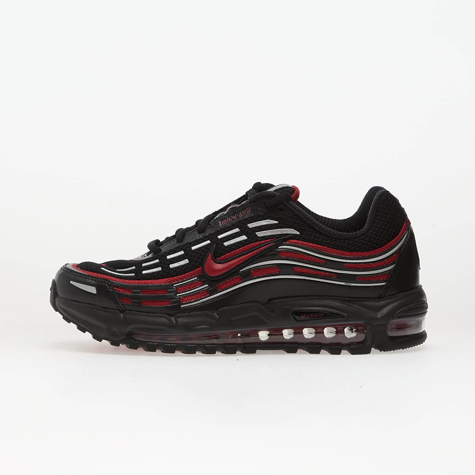 Сникърси Nike Air Max Tl 2.5 Black/ Team Crimson-Metallic Silver EUR 44.5