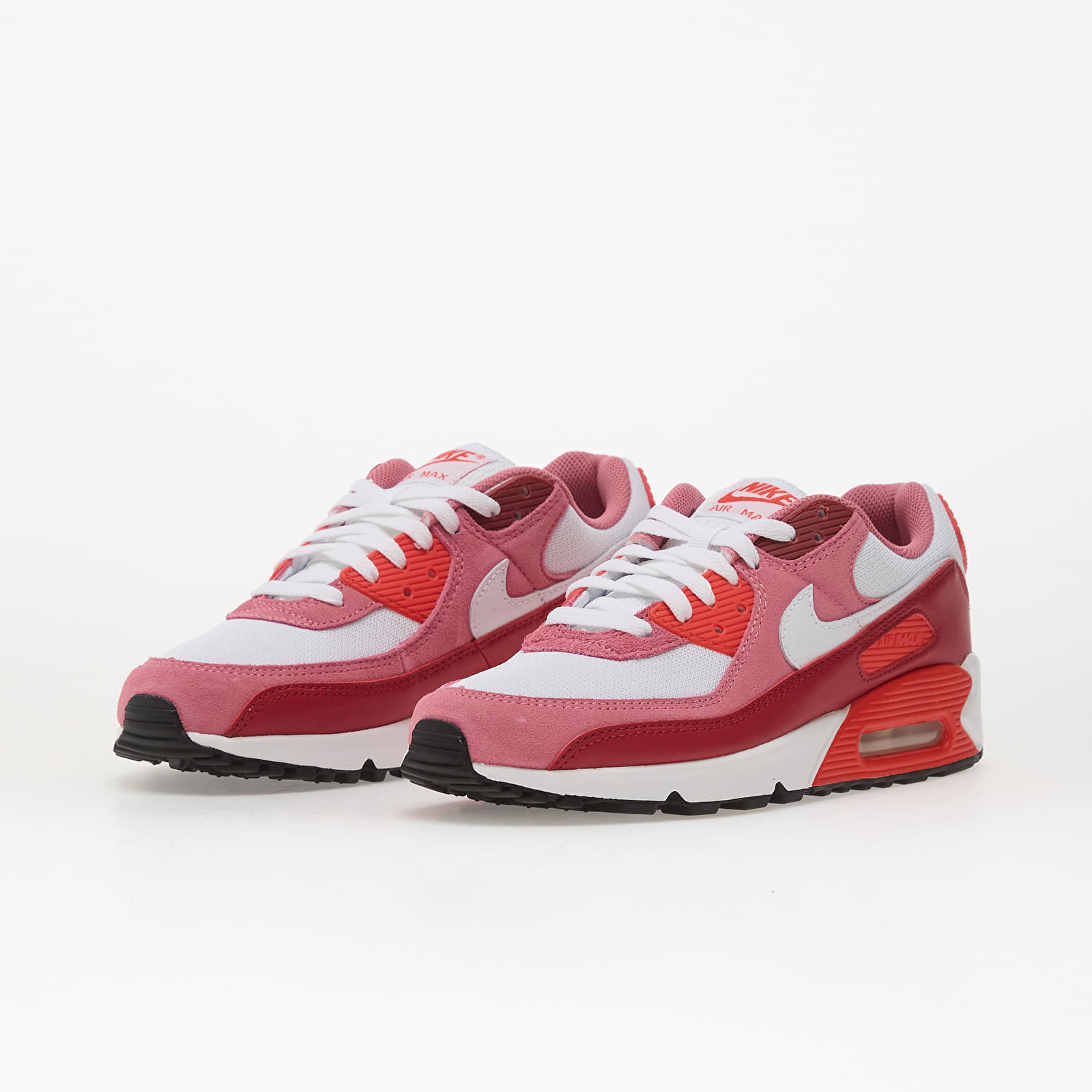 Men's shoes Nike Air Max 90 Peony/ White-Lt Crimson-Team Crimson