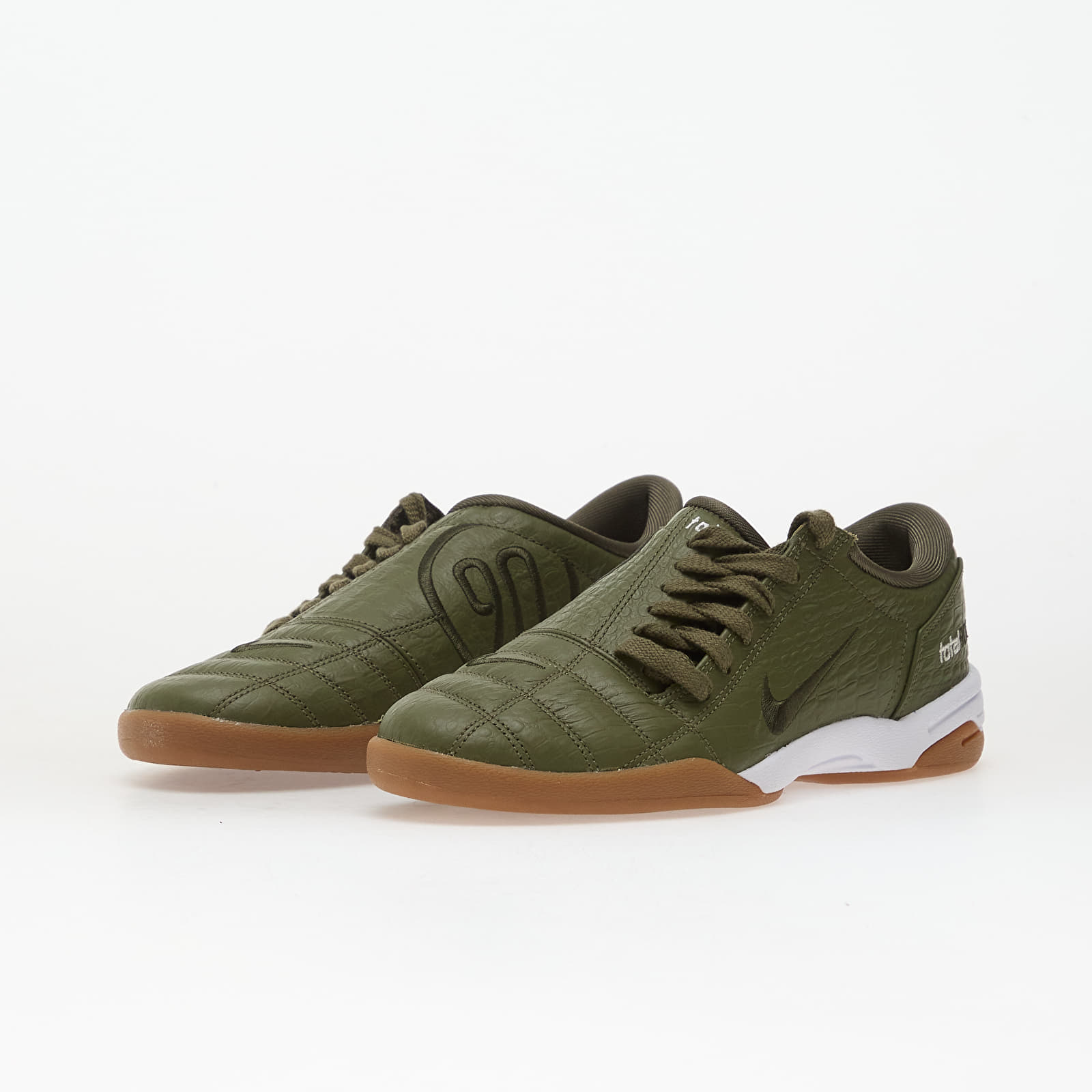 Dámské tenisky a boty Nike W T90 Medium Olive/ Sequoia-Gum Med Brown-White