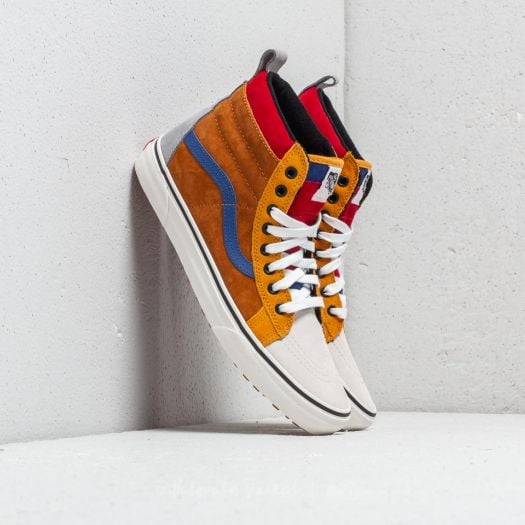 Vans sk8 hi mte sudan brown mazarine blue top