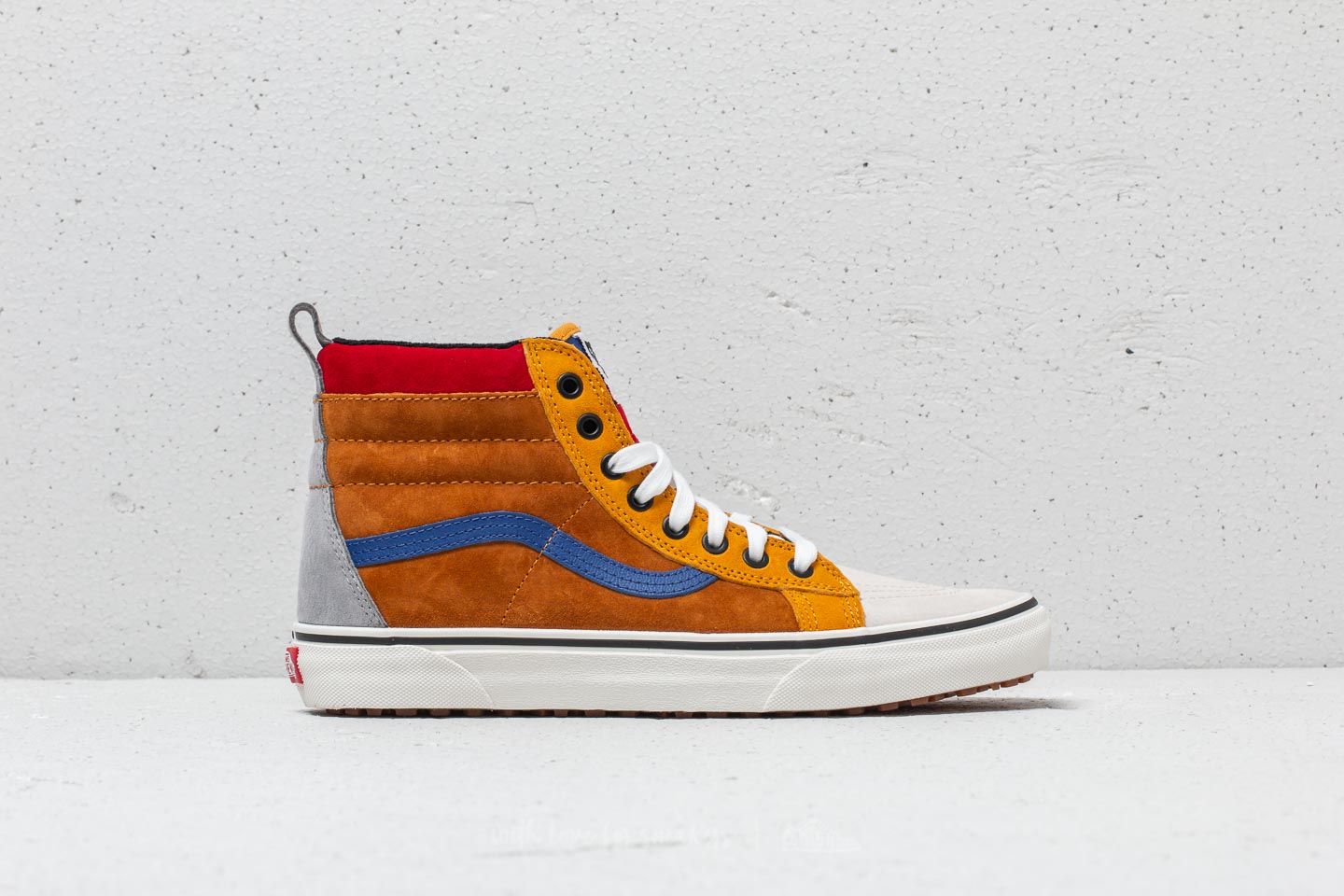 Men s shoes Vans Sk8 Hi MTE Sudan Brown Mazarine Blue Footshop