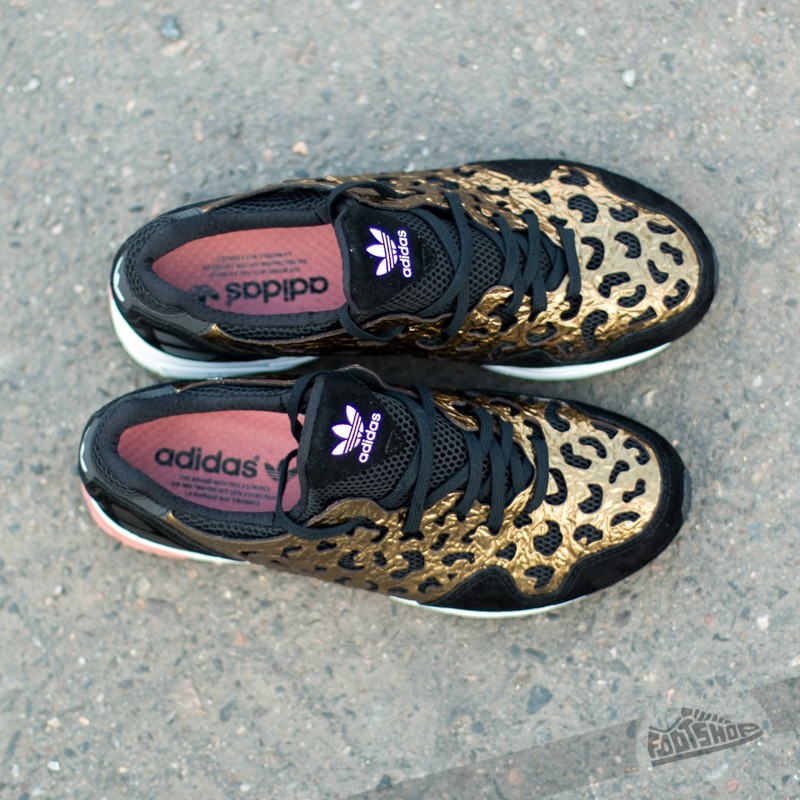写真 adidas ZC Zero Leopard W Gold/Black | Footshop