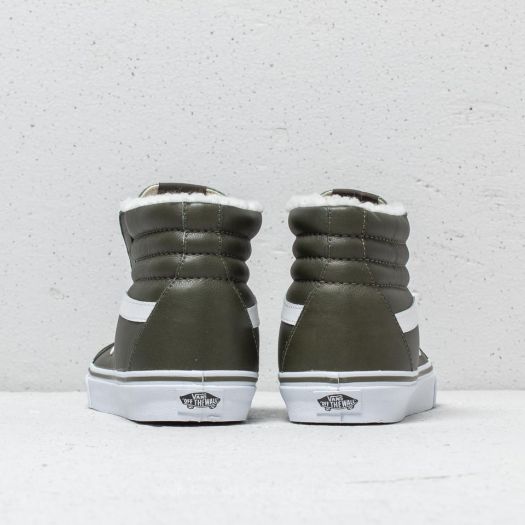 Zapatillas Hombre Vans Sk8-Hi Reissue (Leather/ Fleece) Olive